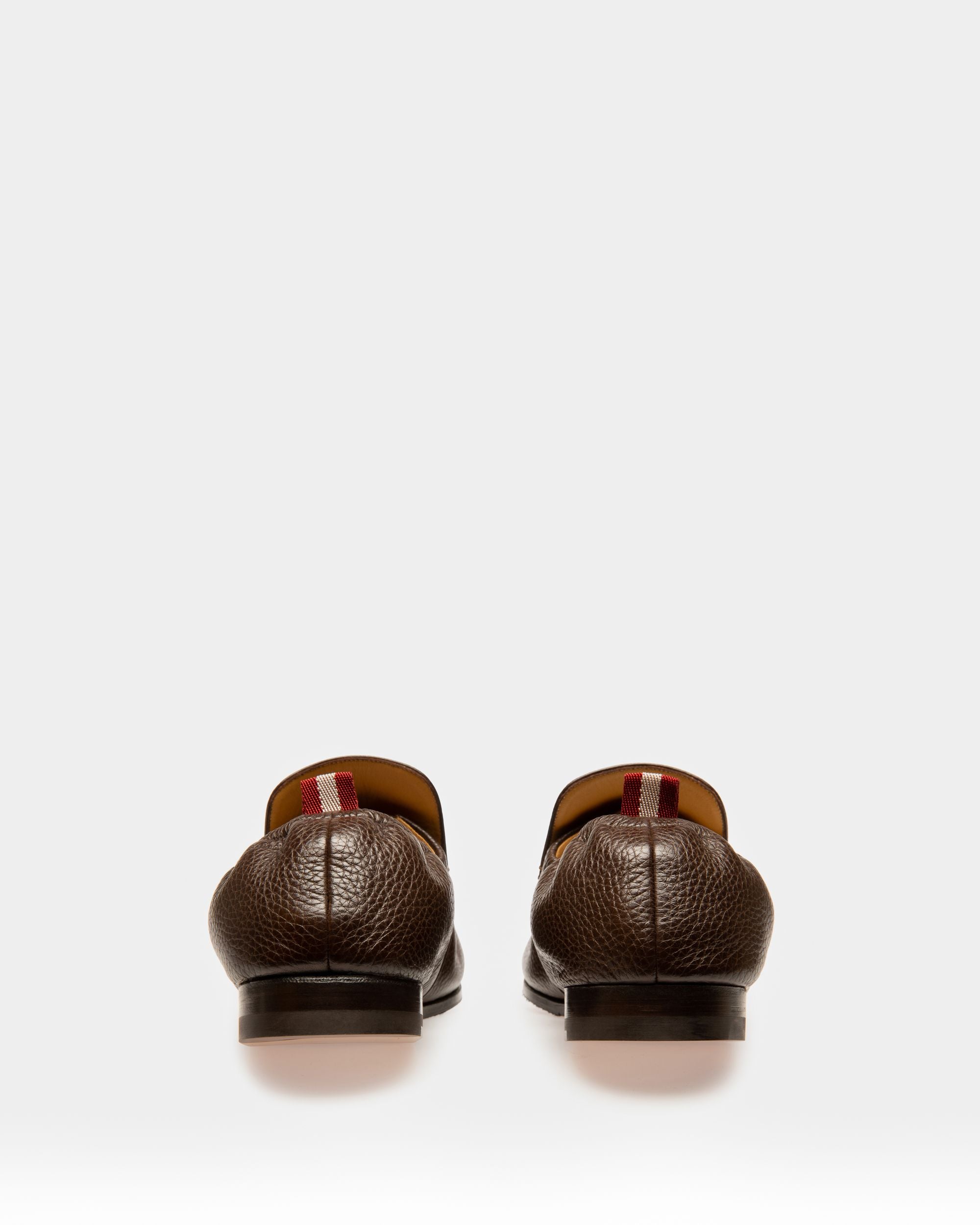 Planker Mocassins En Cuir Marron - Homme - Bally - 03