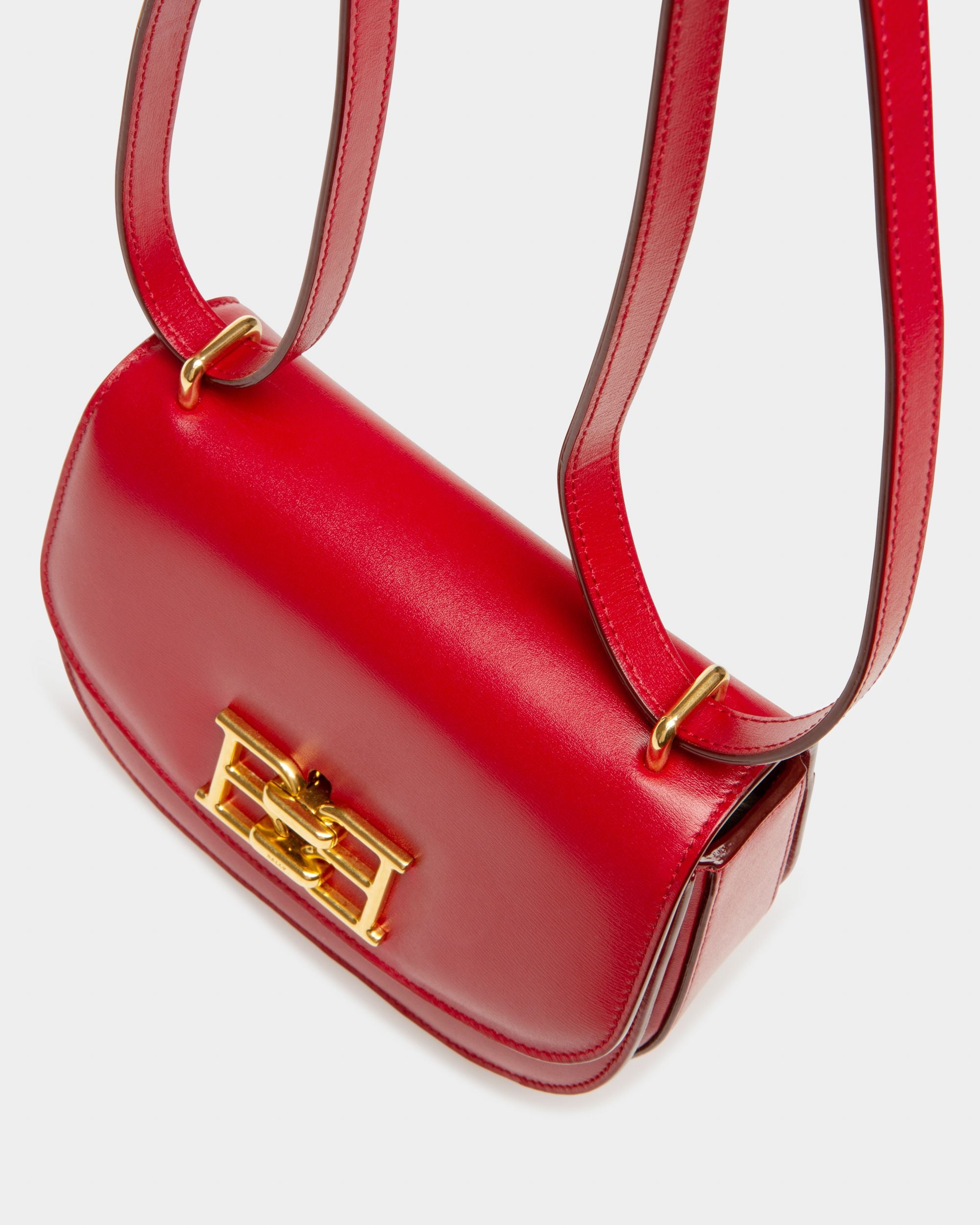 Baily Leather Minibag In Red - Women's - Bally - 05