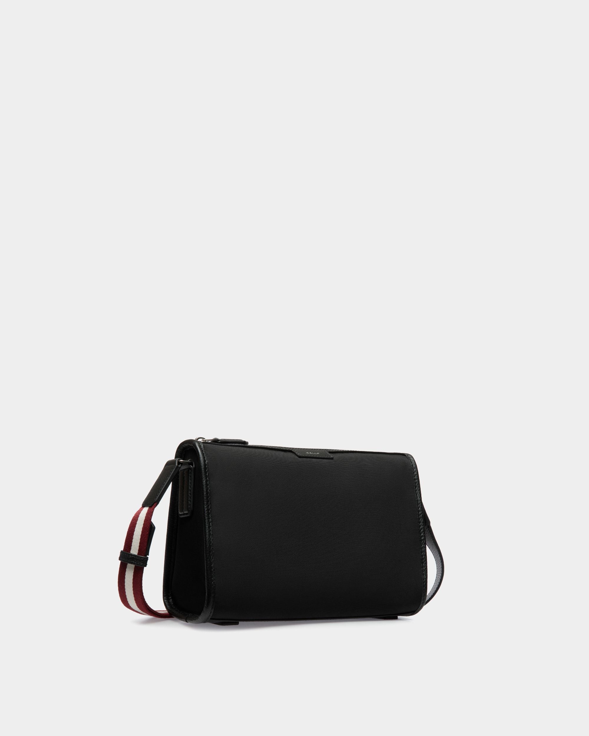 Petit Sac À Bandoulière Code En Nylon Noir - Homme - Bally - 03