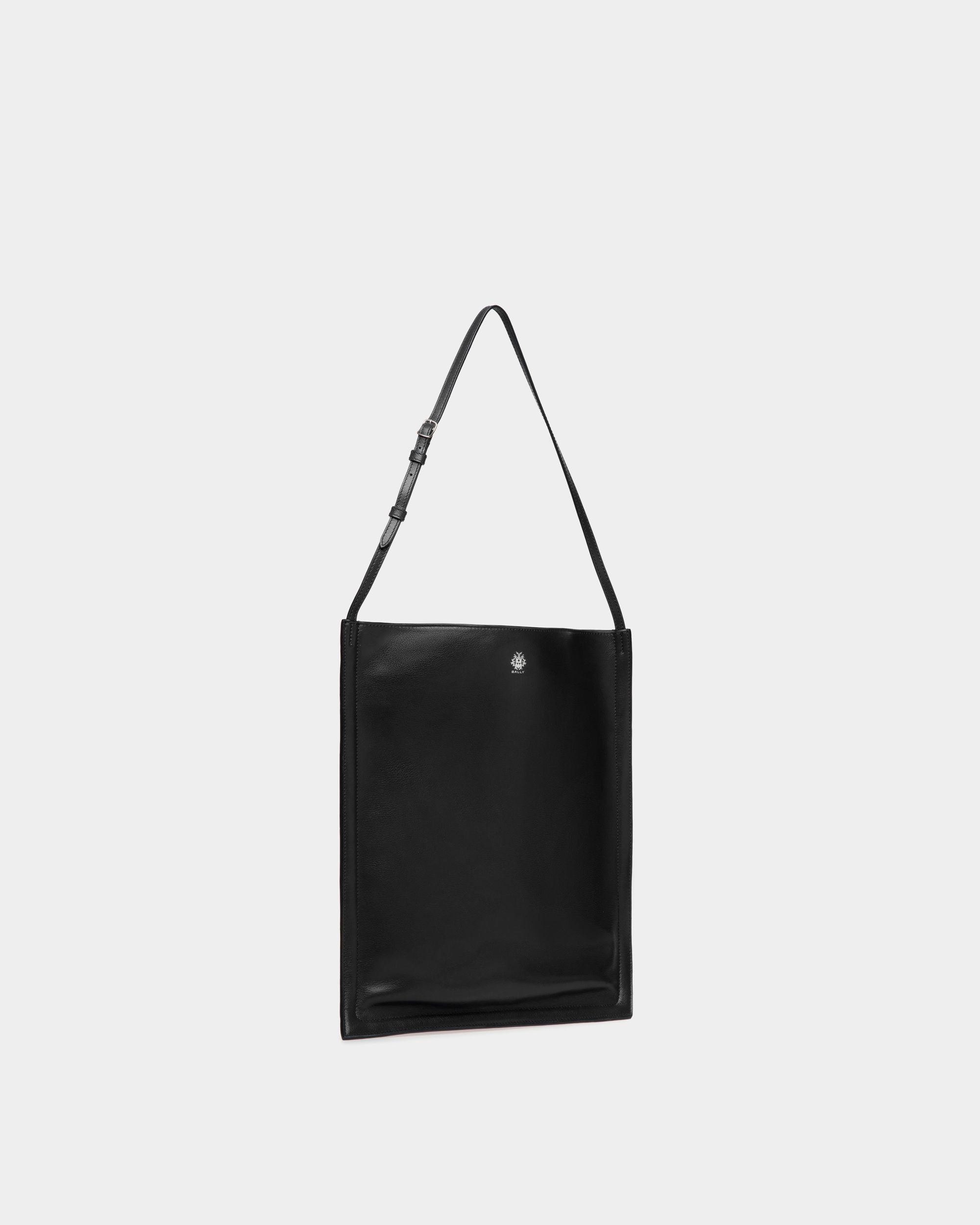 Tote Bag Beckett In Pelle Nera - Uomo - Bally - 02