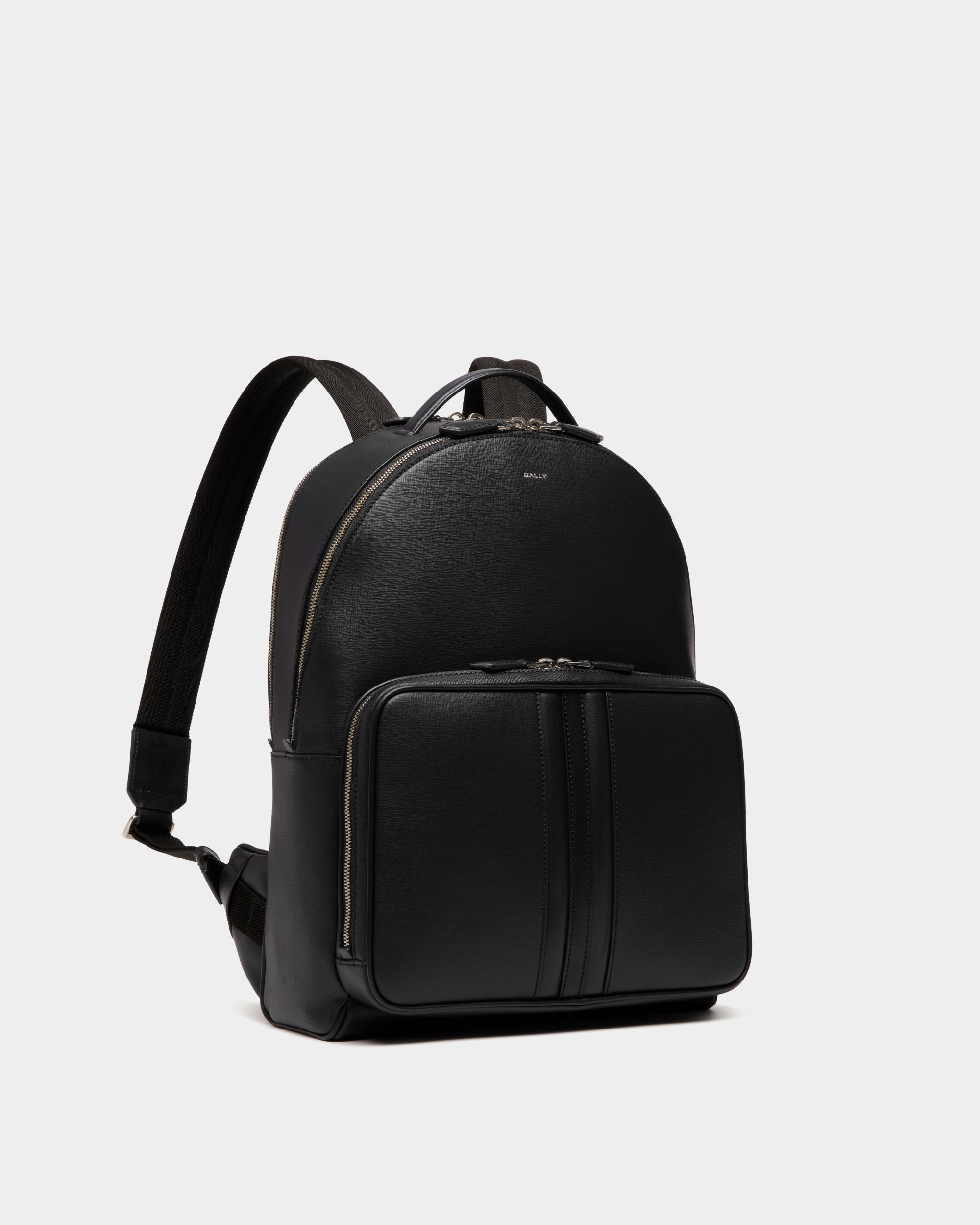 Mythos Rucksack Aus Recyceltem Leder In Schwarz - Herren - Bally - 03