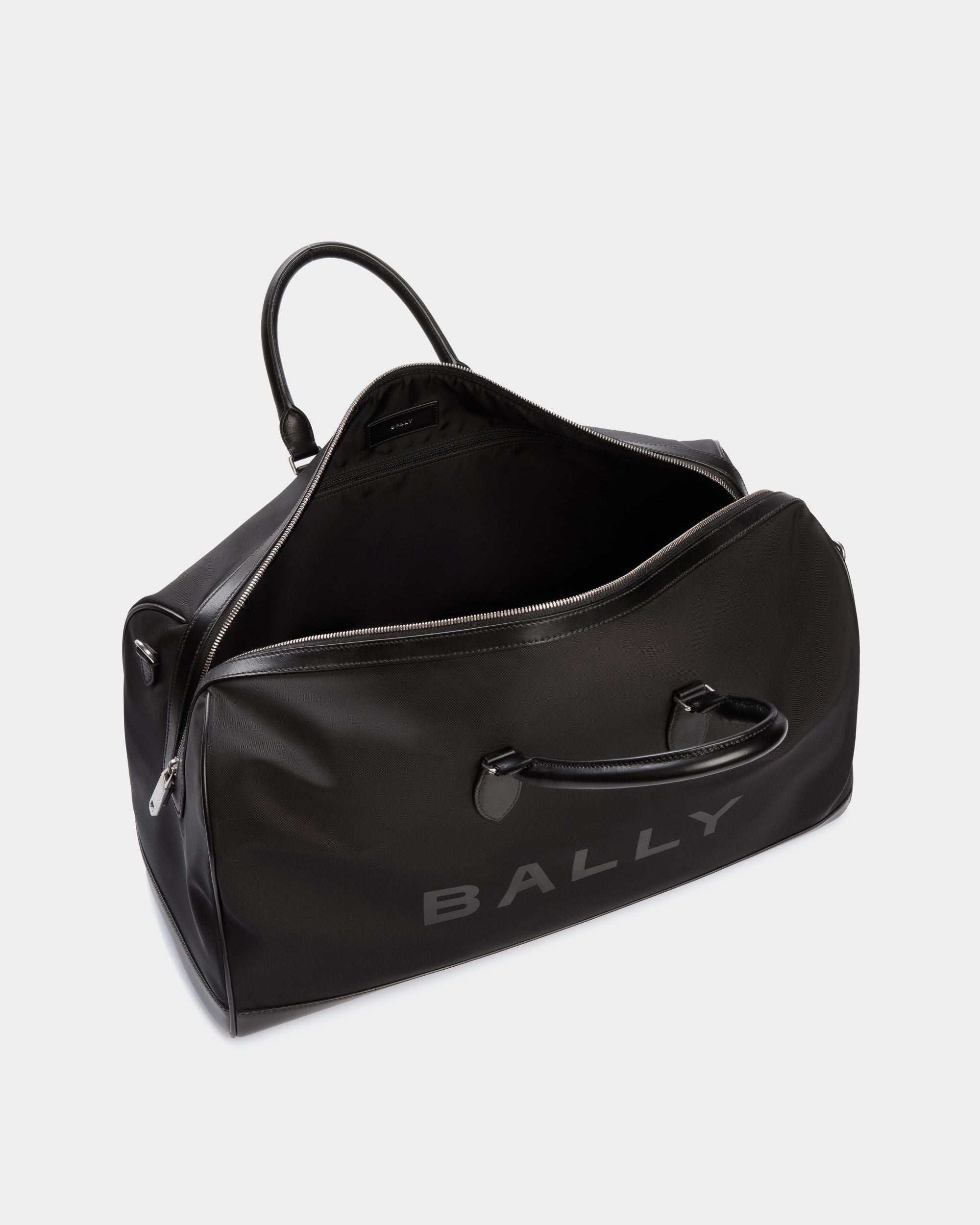 Bar Reisetasche Aus Nylon Und Leder In Schwarz - Herren - Bally - 04