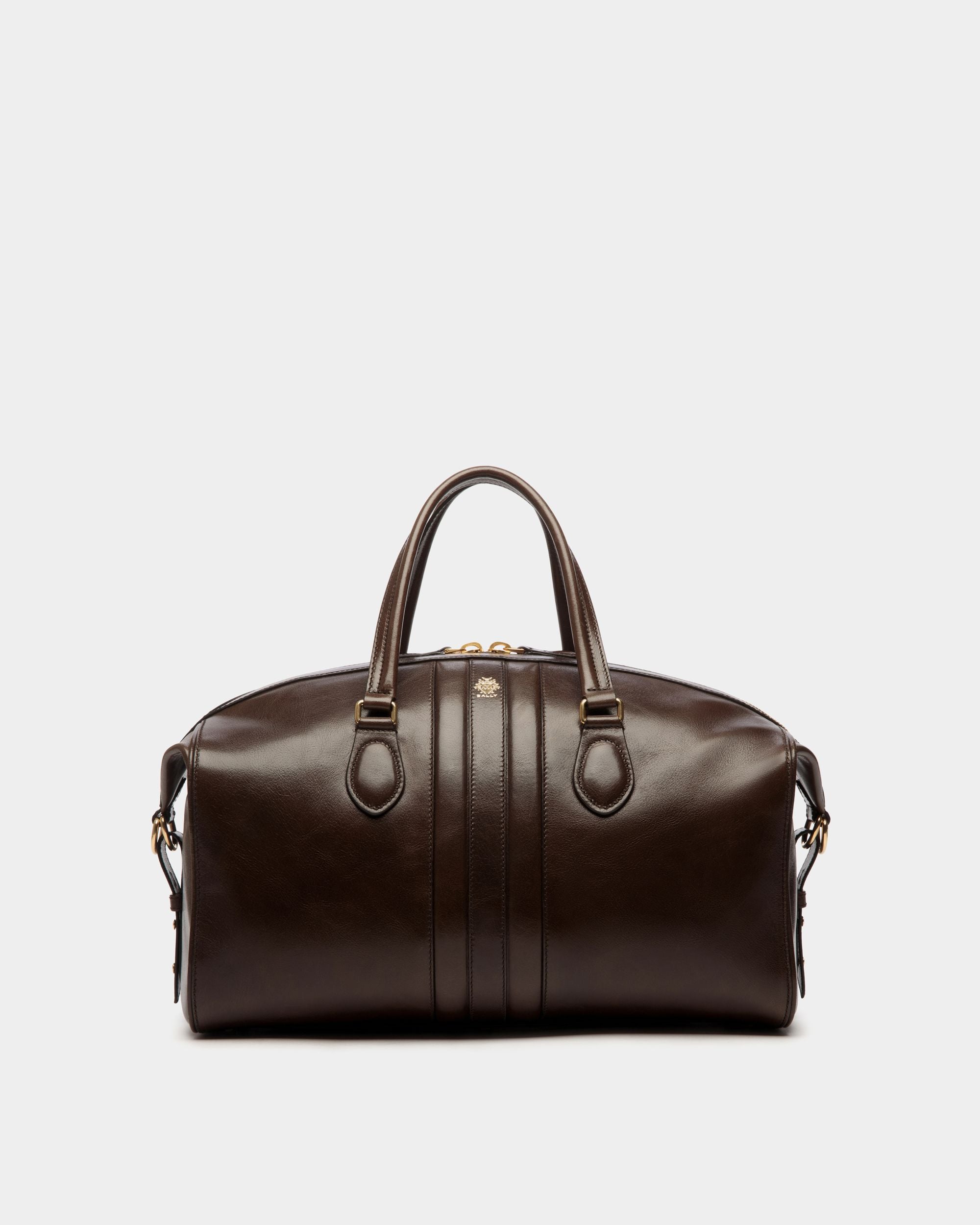 Borsa Weekender Beckett In Pelle Color Ebano - Uomo - Bally - 01