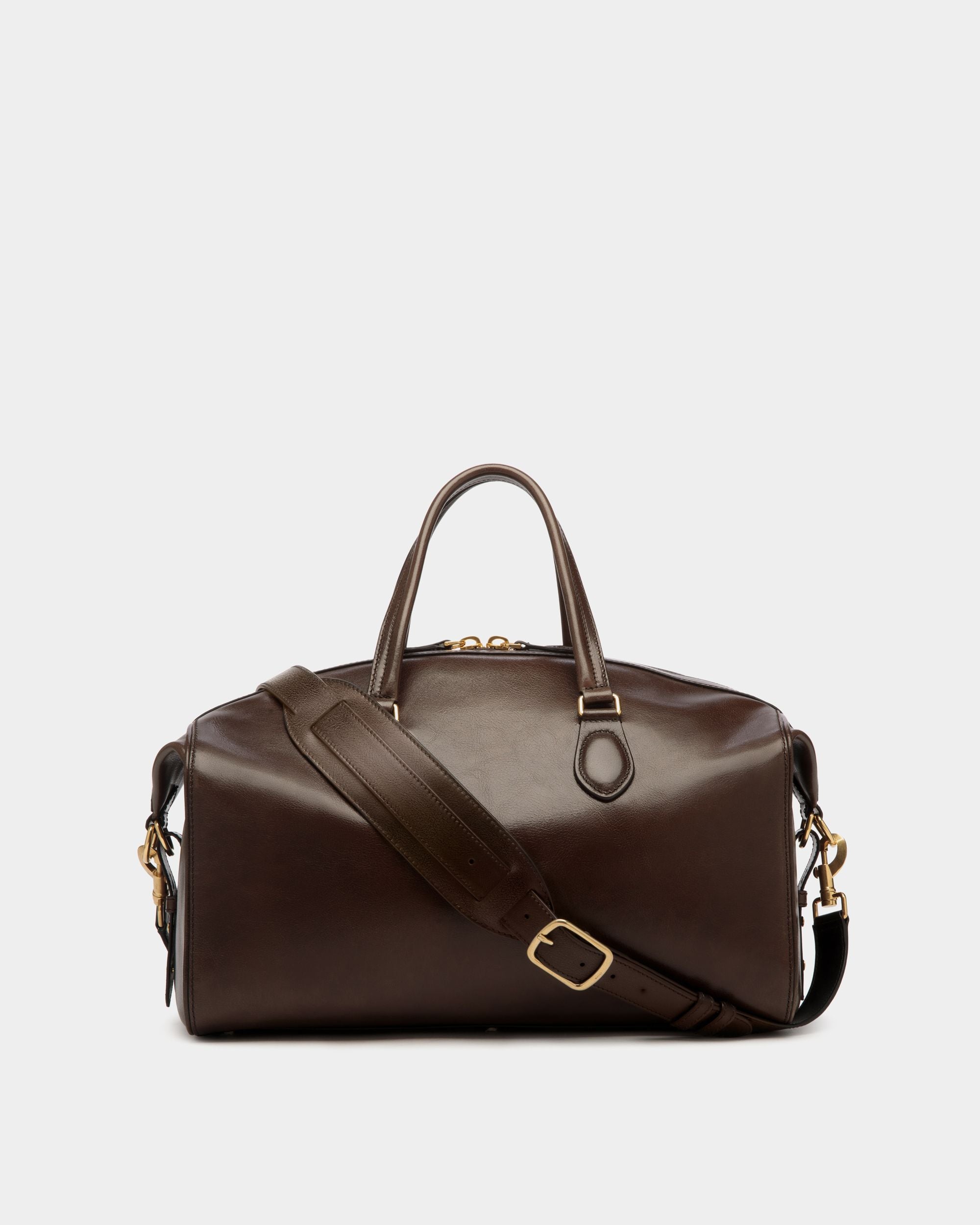 Borsa Weekender Beckett In Pelle Color Ebano - Uomo - Bally - 03