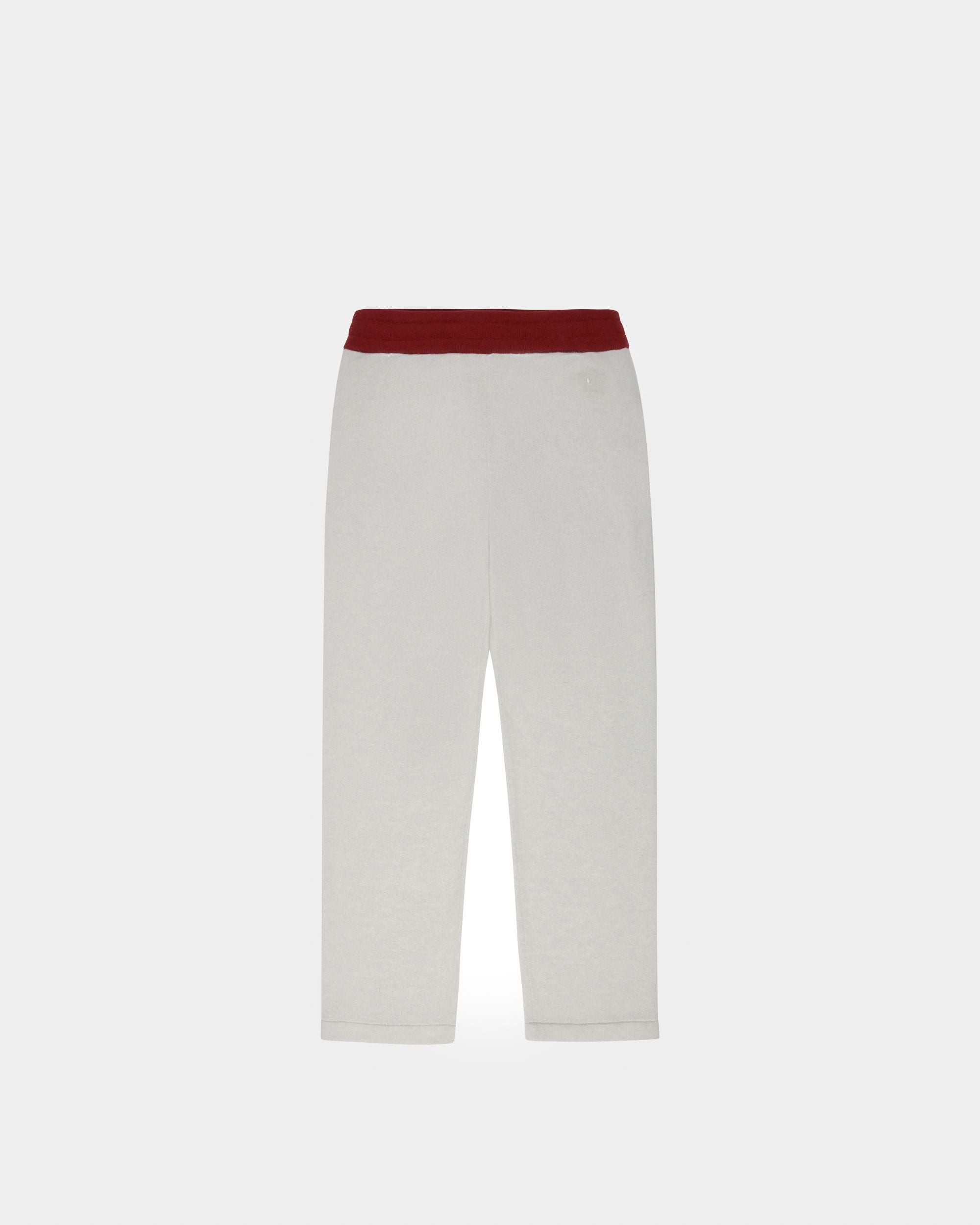 Pantalon Collection Curling En Light Grey Et Red Cashmere - Homme - Bally - 09