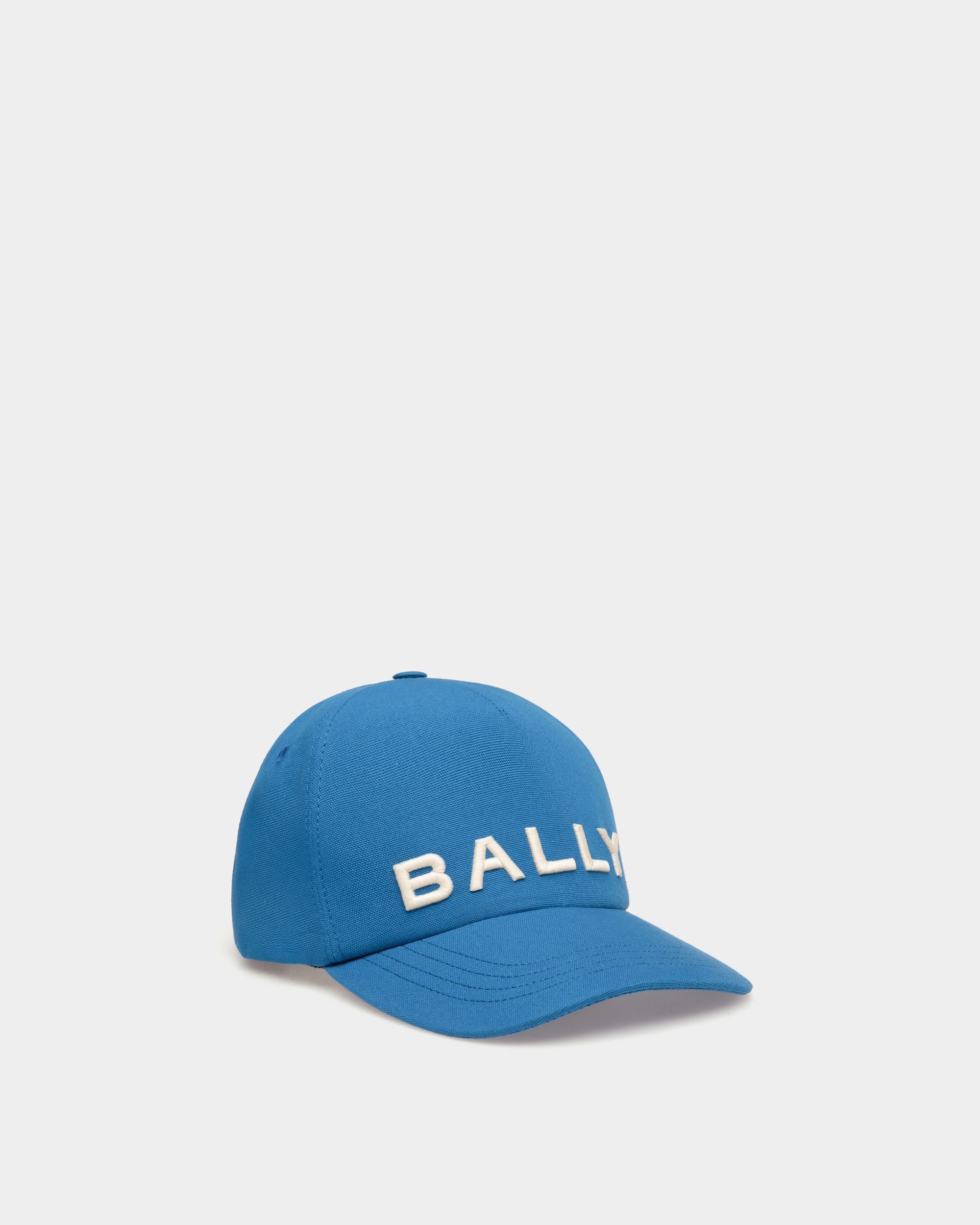 Baseballmütze Aus Baumwolle In Blau - Herren - Bally - 01