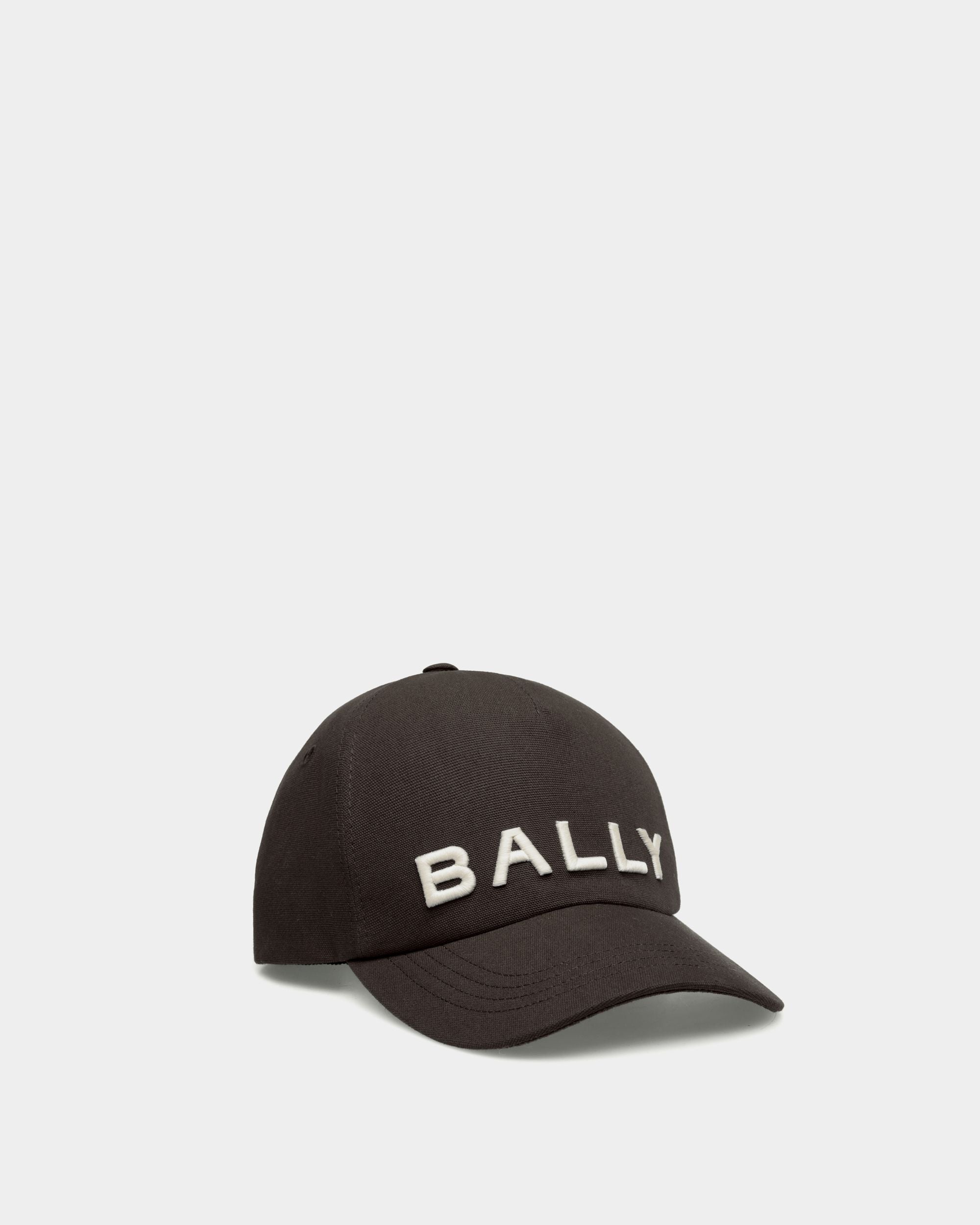 Baseballmütze mit Logostickerei Aus schwarzer Baumwolle - Herren - Bally - 01