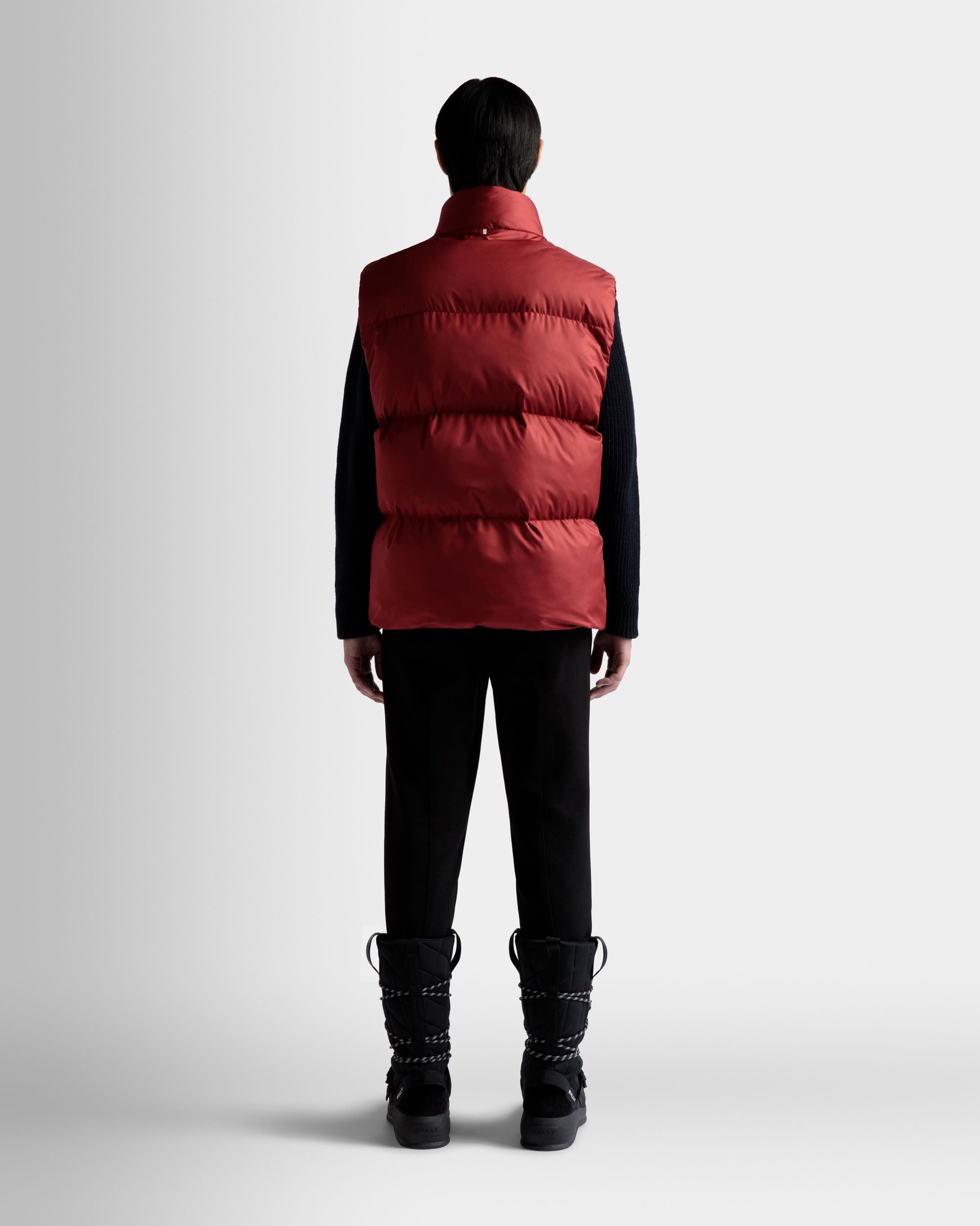 Puffer Vest In Red - Men's - Bally - 06