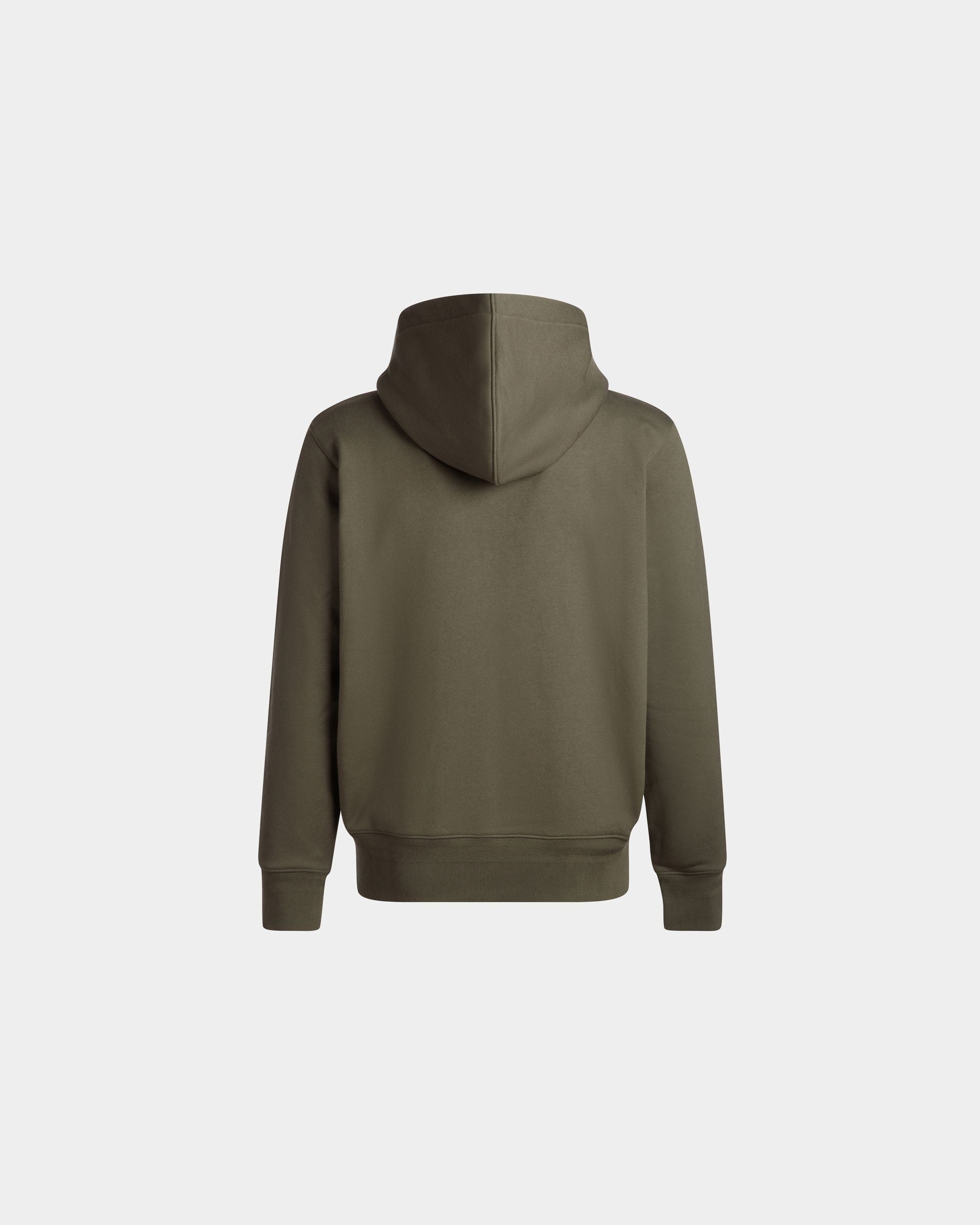 Kapuzenpullover Aus Kaschmirgemisch In Olive Green Aus Der Adrien Brody Travel-Kollektion - Herren - Bally - 09