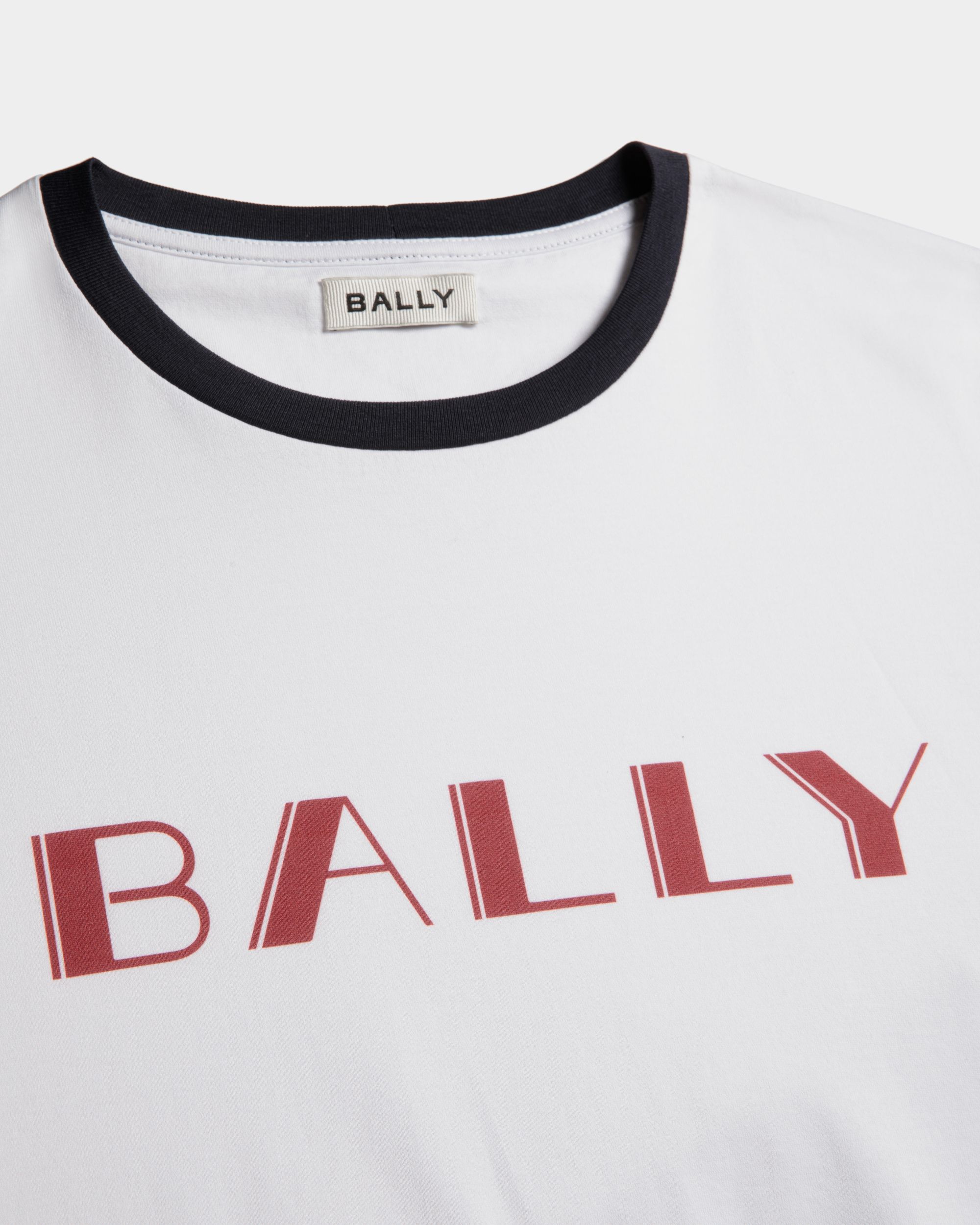 Summer Capsule T-Shirt Aus Weißer Baumwolle - Herren - Bally - 02