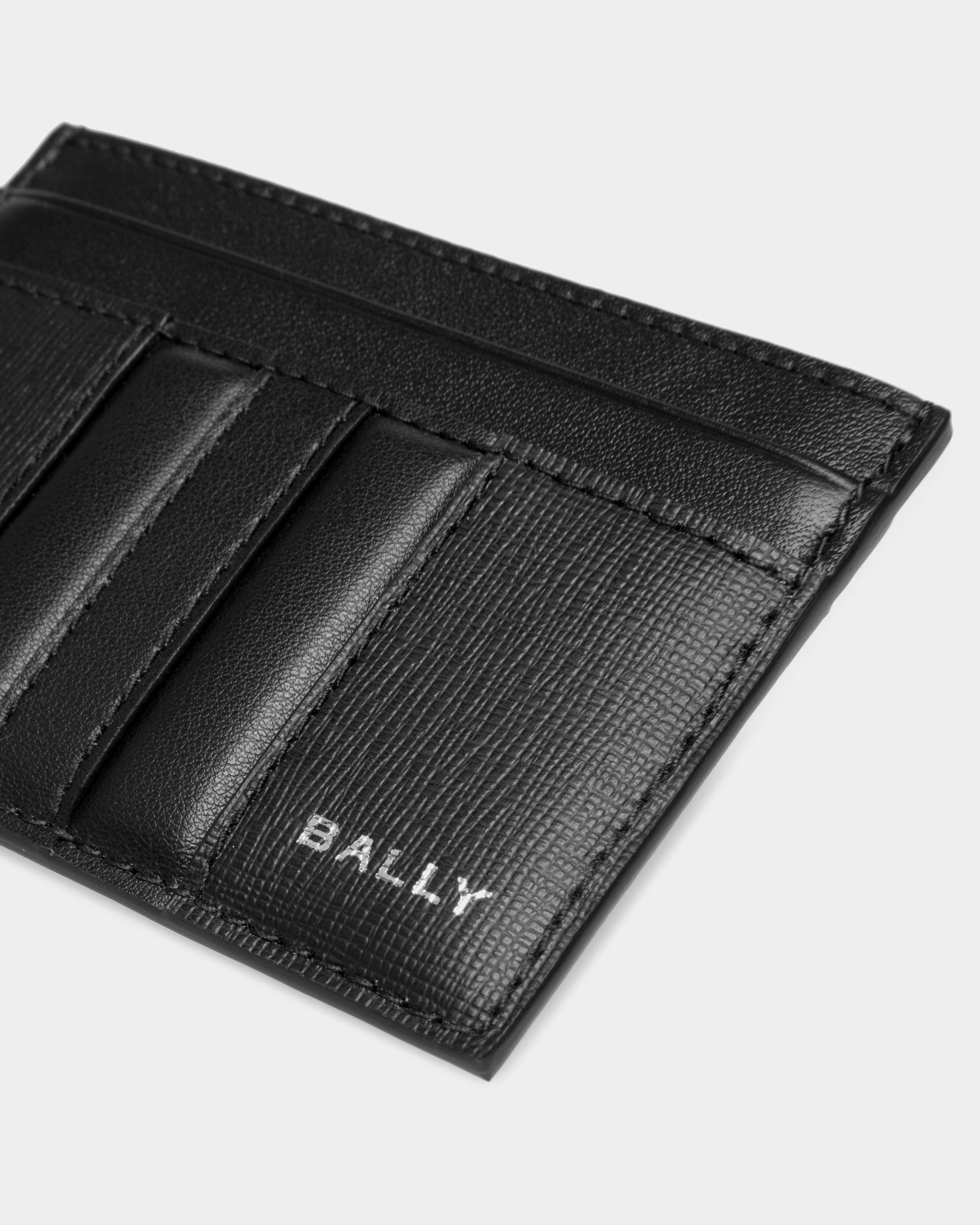 Mythos Kartenetui Aus Recyceltem Leder In Schwarz - Herren - Bally - 04