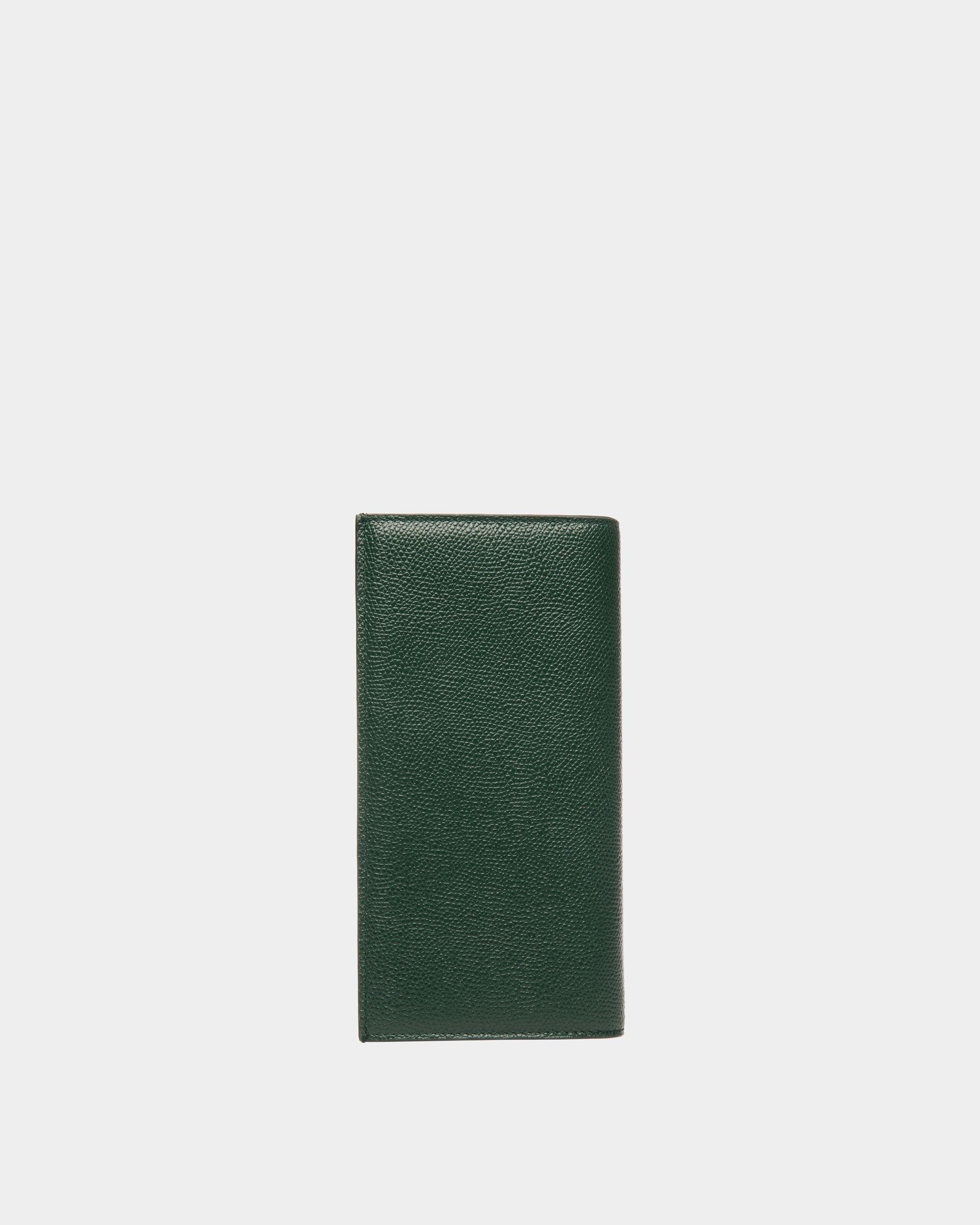 Flag Klassische Geldbörse Aus Leder In Bottle Green - Herren - Bally - 02