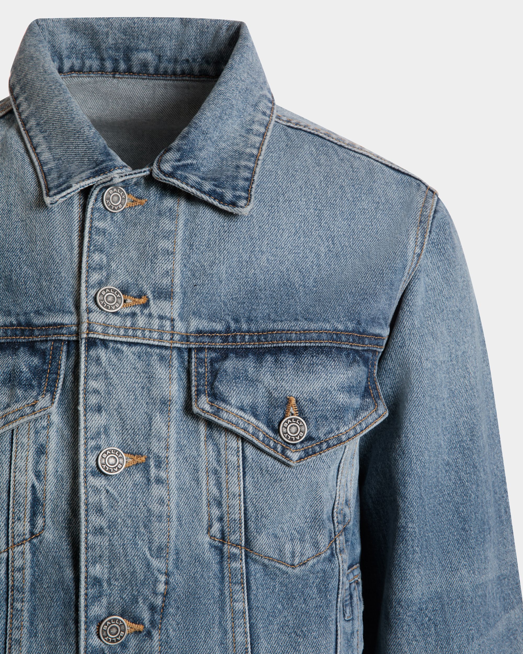 Jacket in Blue Denim - Uomo - Bally - 02