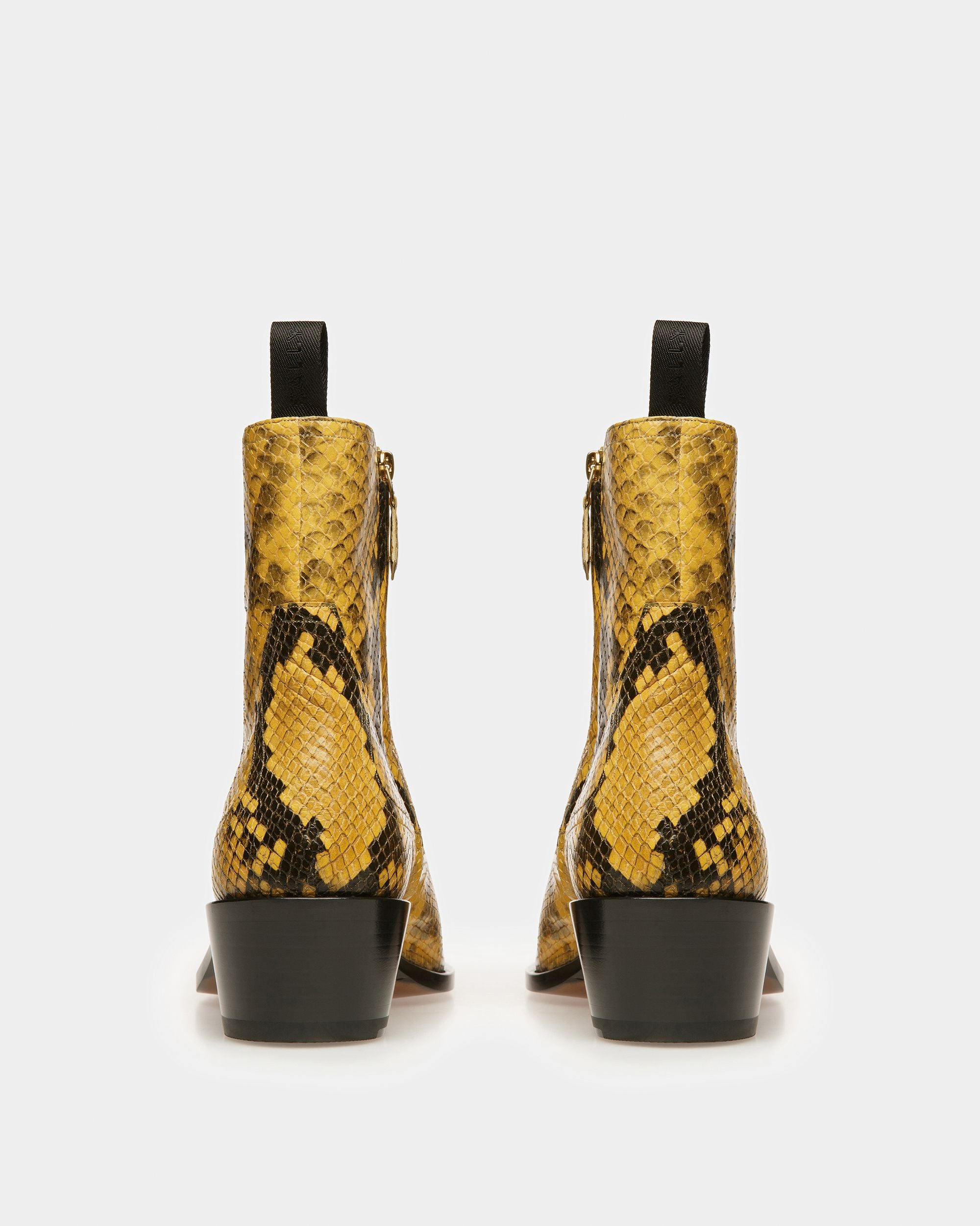 Bottines Gaiman Finition Imprimé Python - Homme - Bally - 04