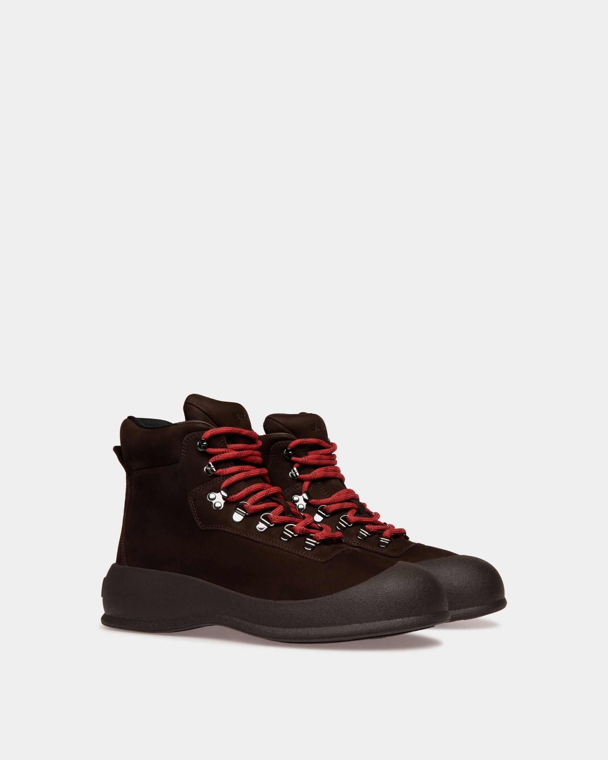 Frei Snow Boot in Ebano Nubuck - Homme - Bally - 03