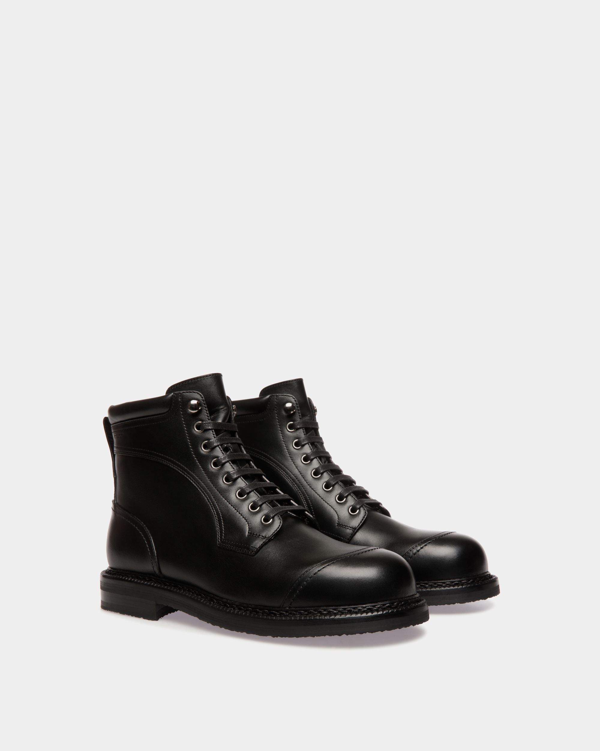 Bottine Norwelt En Cuir Noir - Homme - Bally - 02