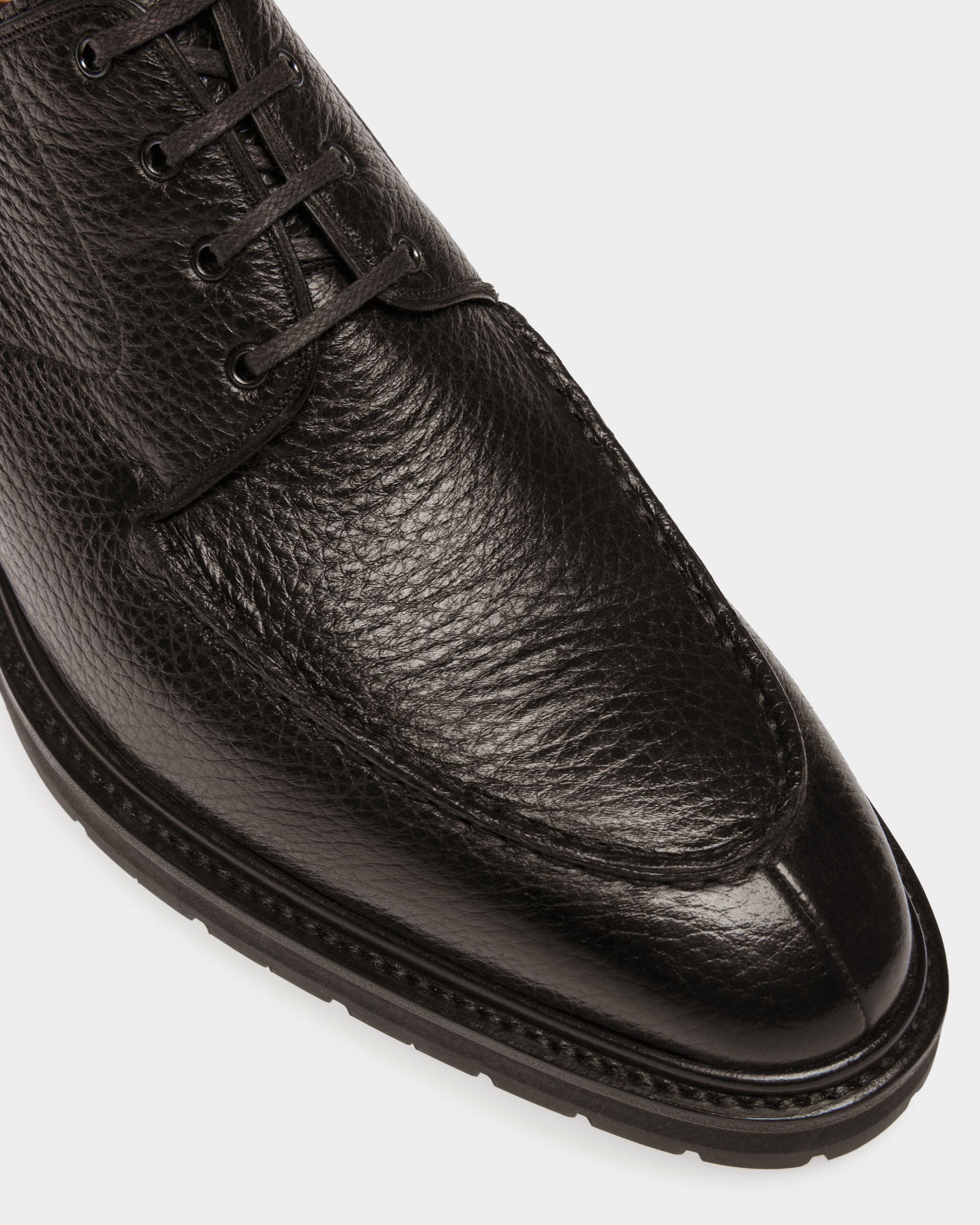 Milivar Derbies En Cuir Noir - Homme - Bally - 05