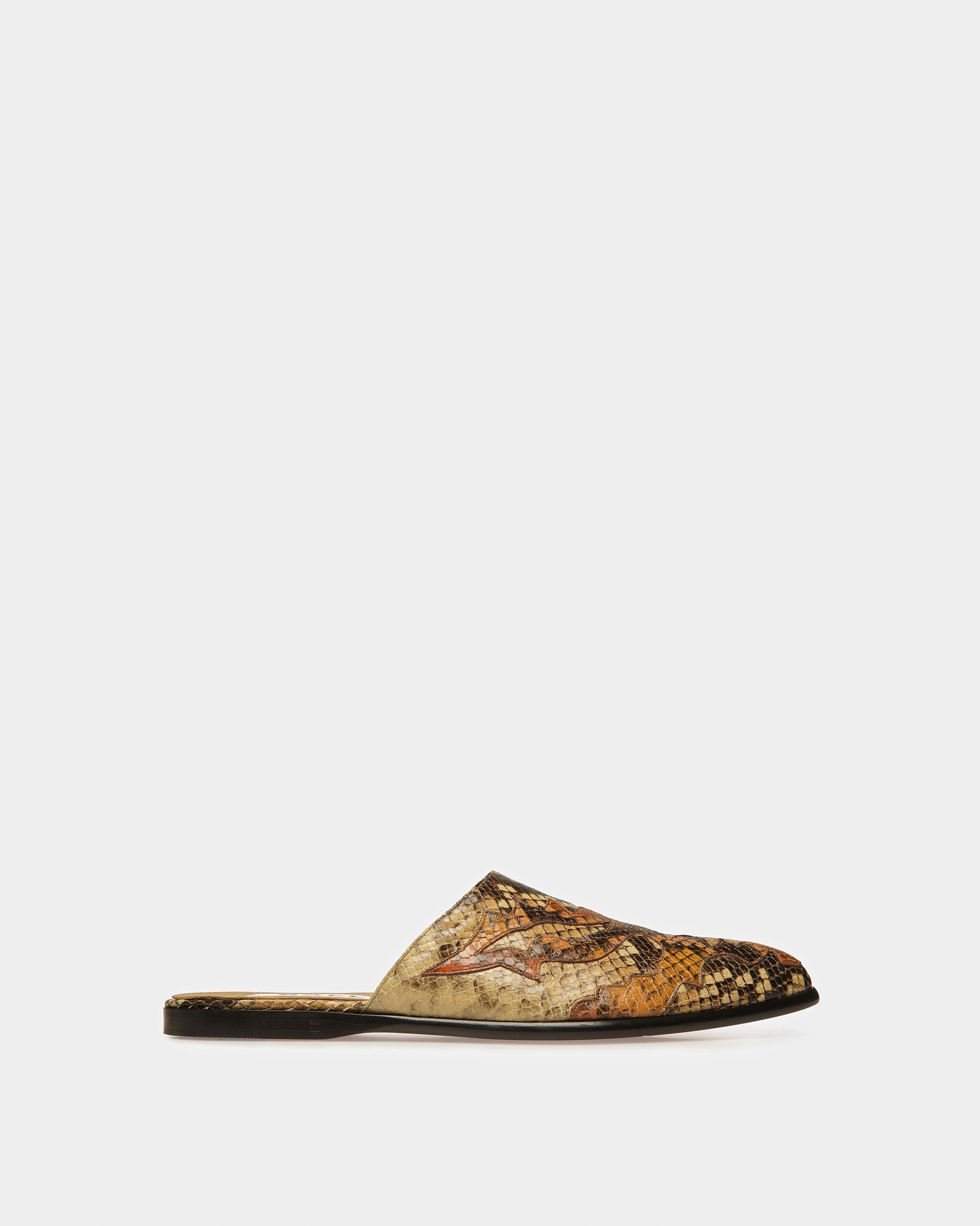 Slipper Gaiman Fantasia Pitonata - Uomo - Bally - 01