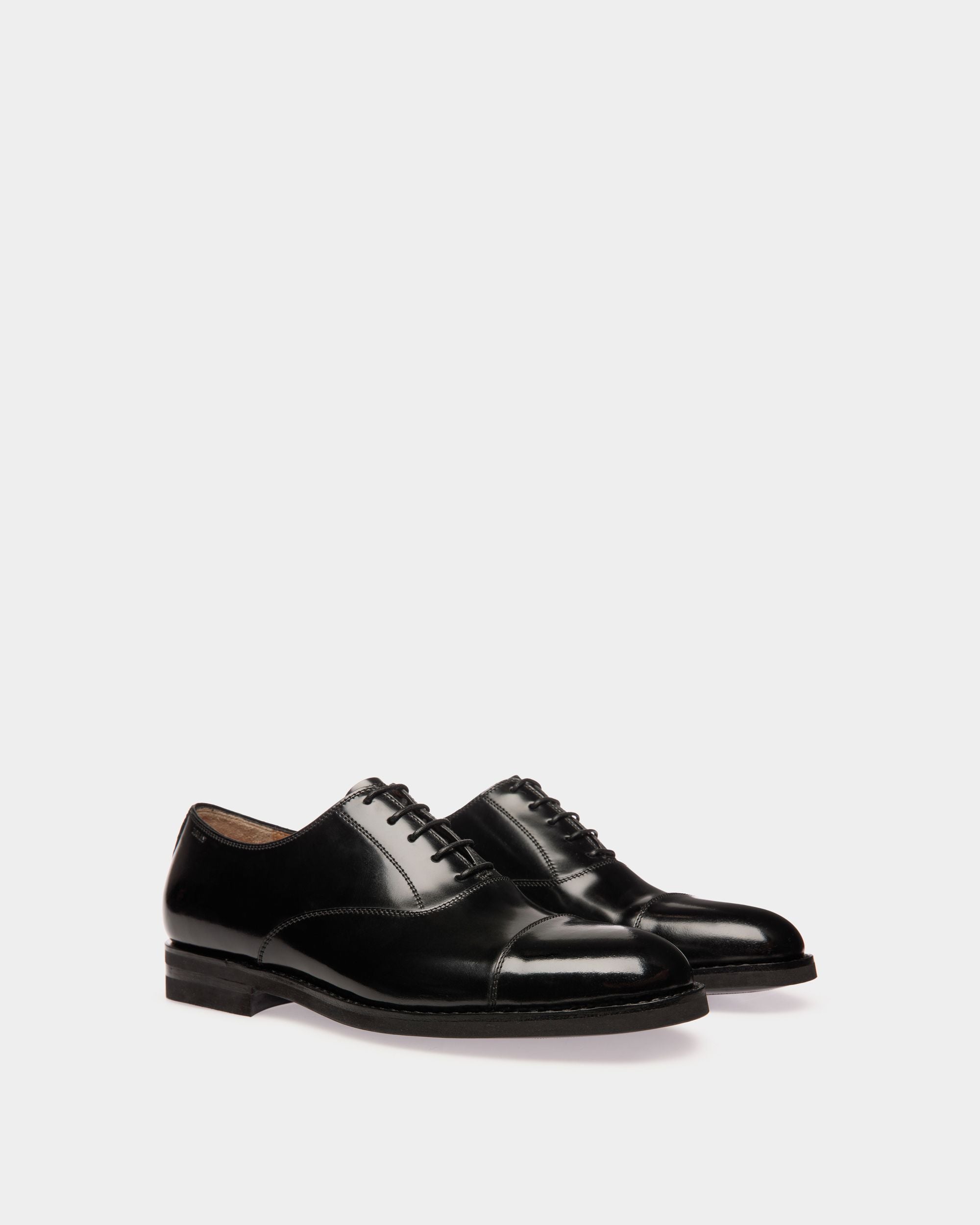 Schoenen Oxford-Schuh Aus Leder In Schwarz - Herren - Bally - 03