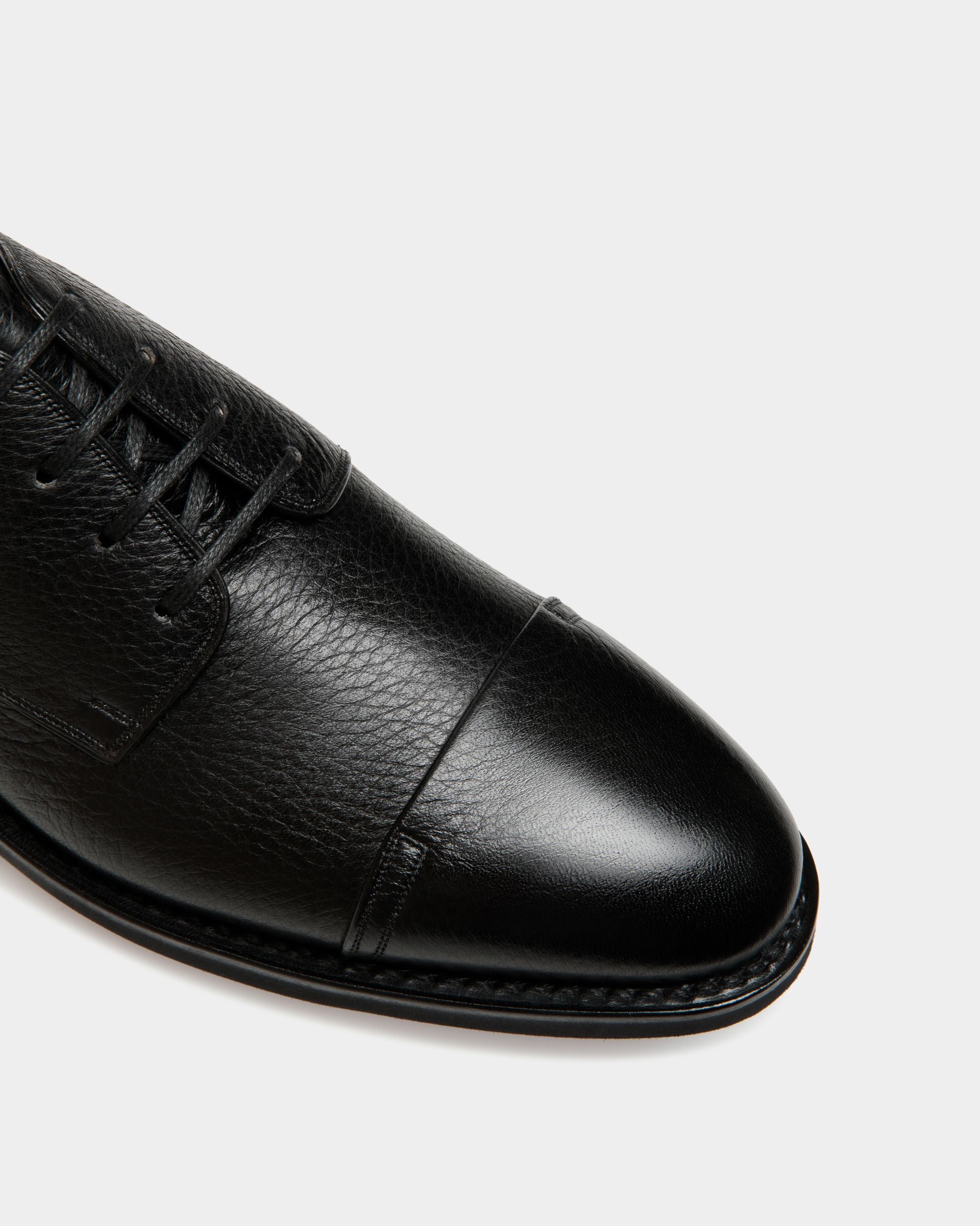 Scribe Un Derby-Schuh Aus Hirschleder In Schwarz - Herren - Bally - 05