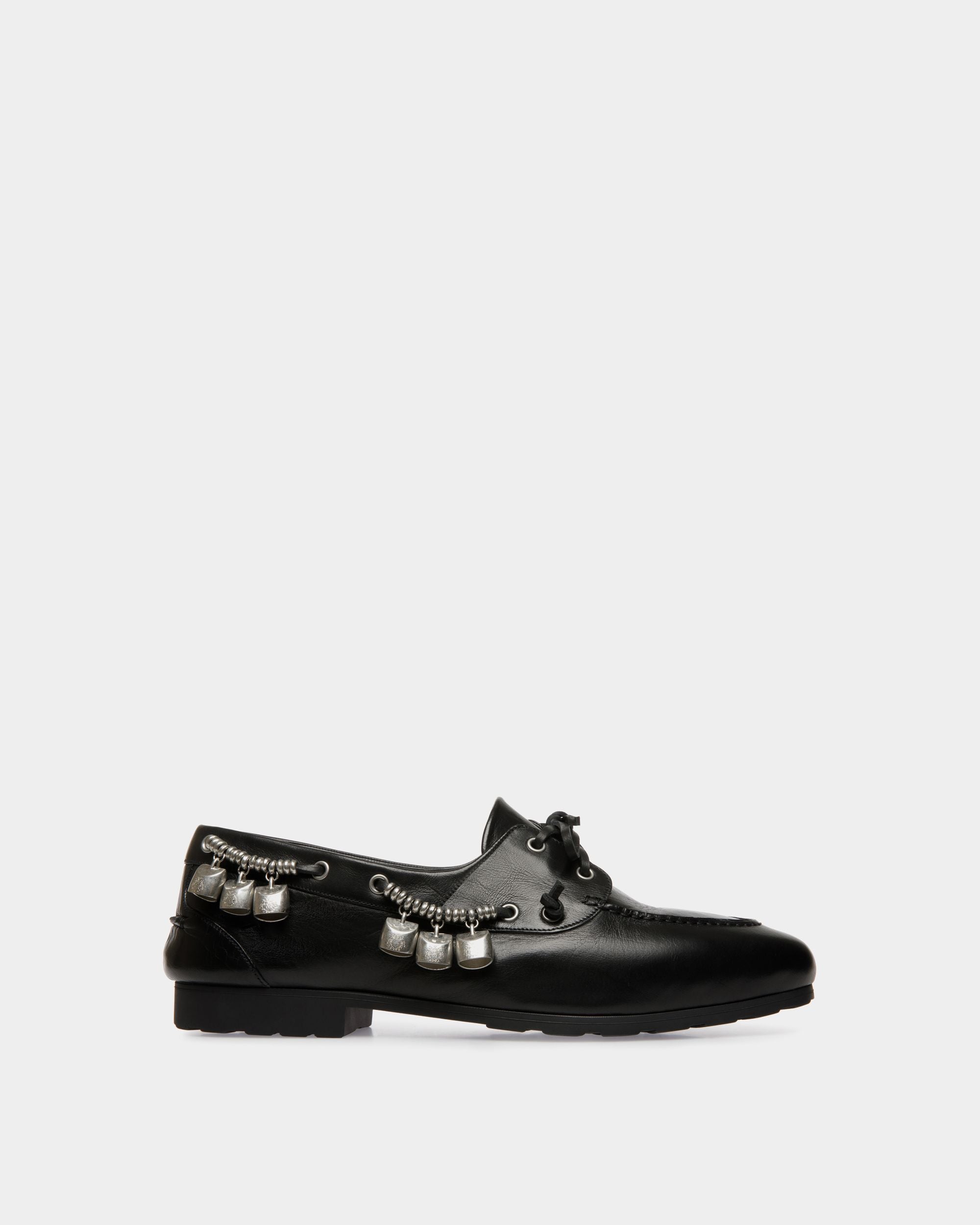 Loafer Plume Aus Leder In Schwarz - Herren - Bally - 01