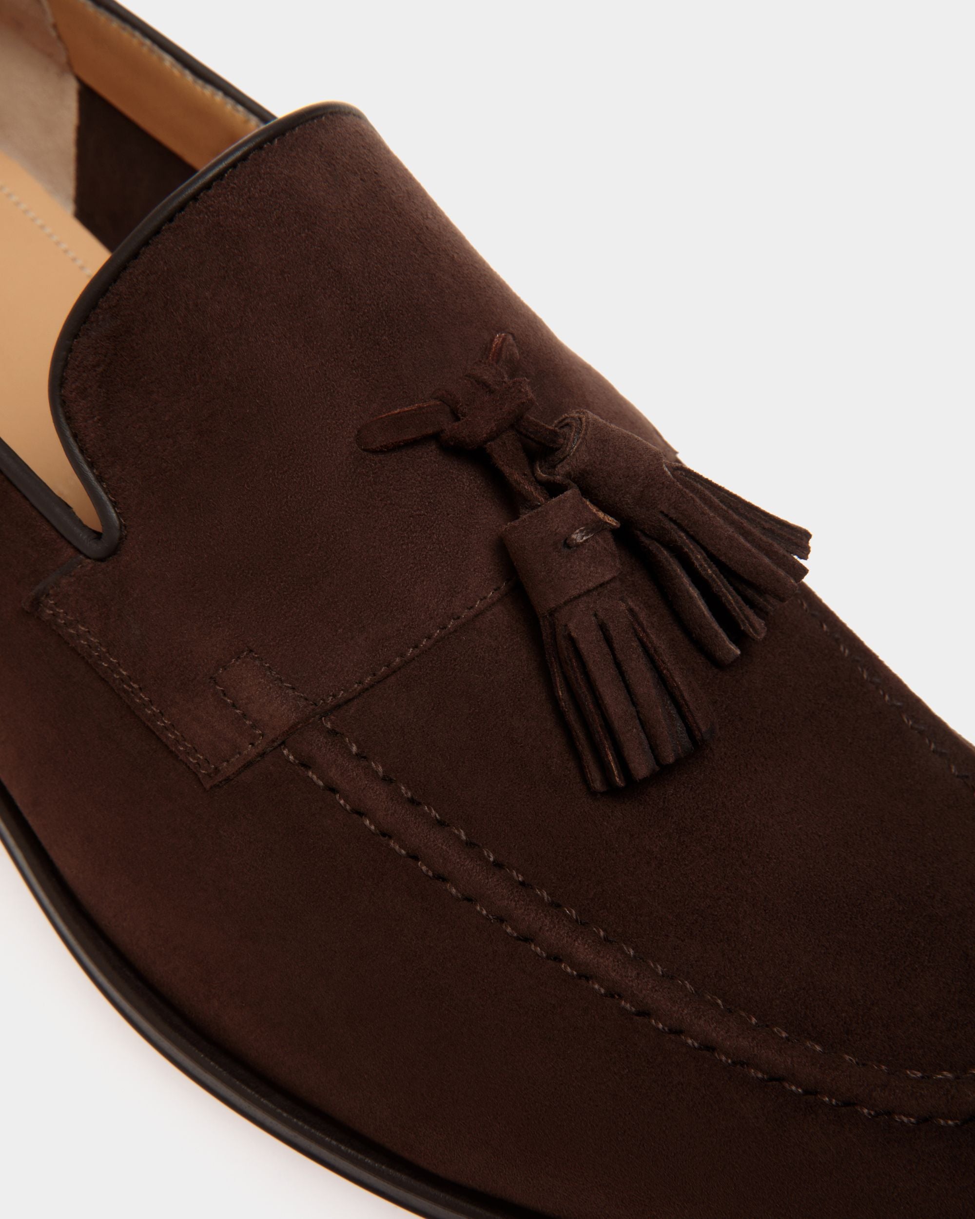 Mocassin Westminster En Daim Ebano - Homme - Bally - 05