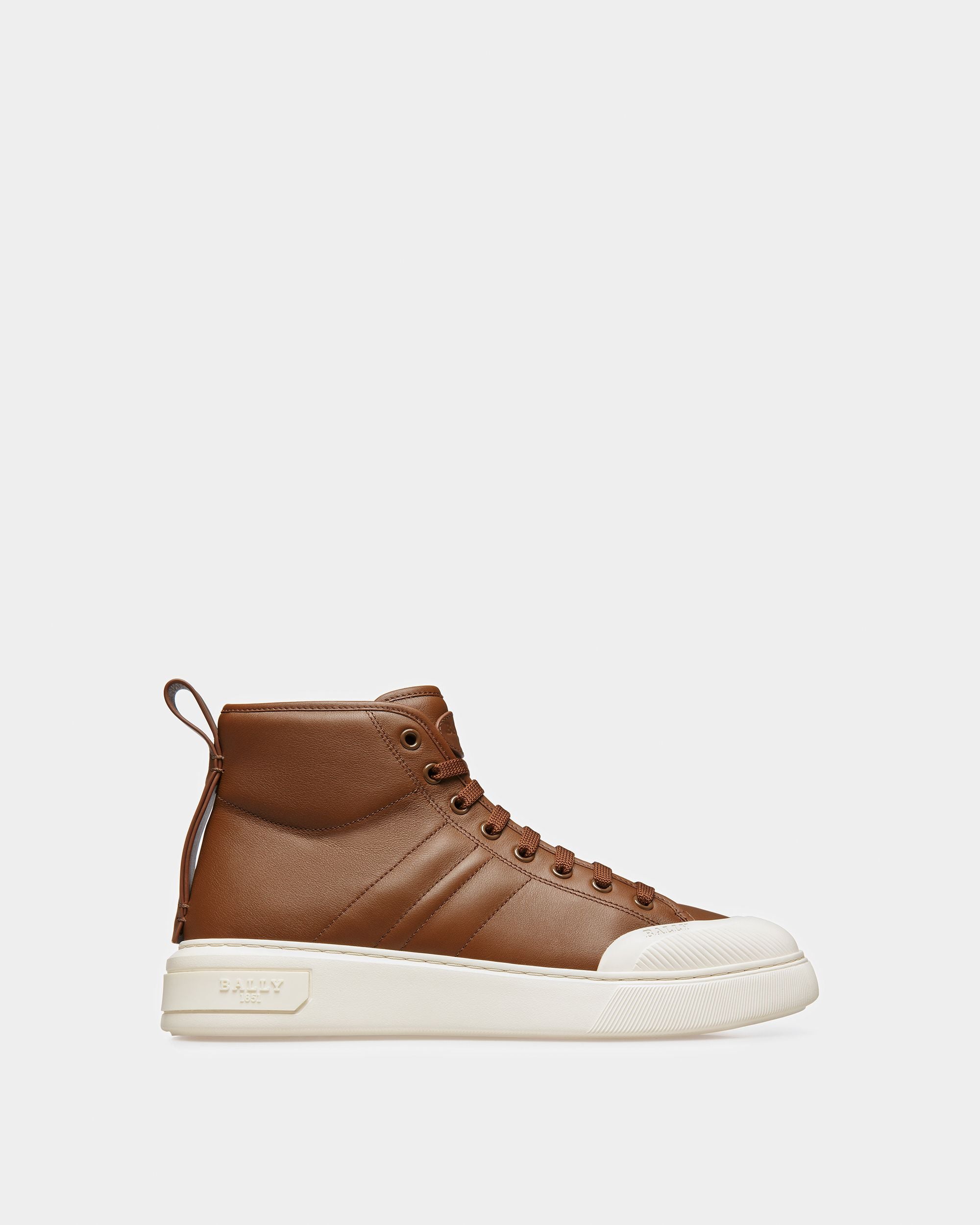 Maren Sneakers En Cuir Marron - Homme - Bally - 01