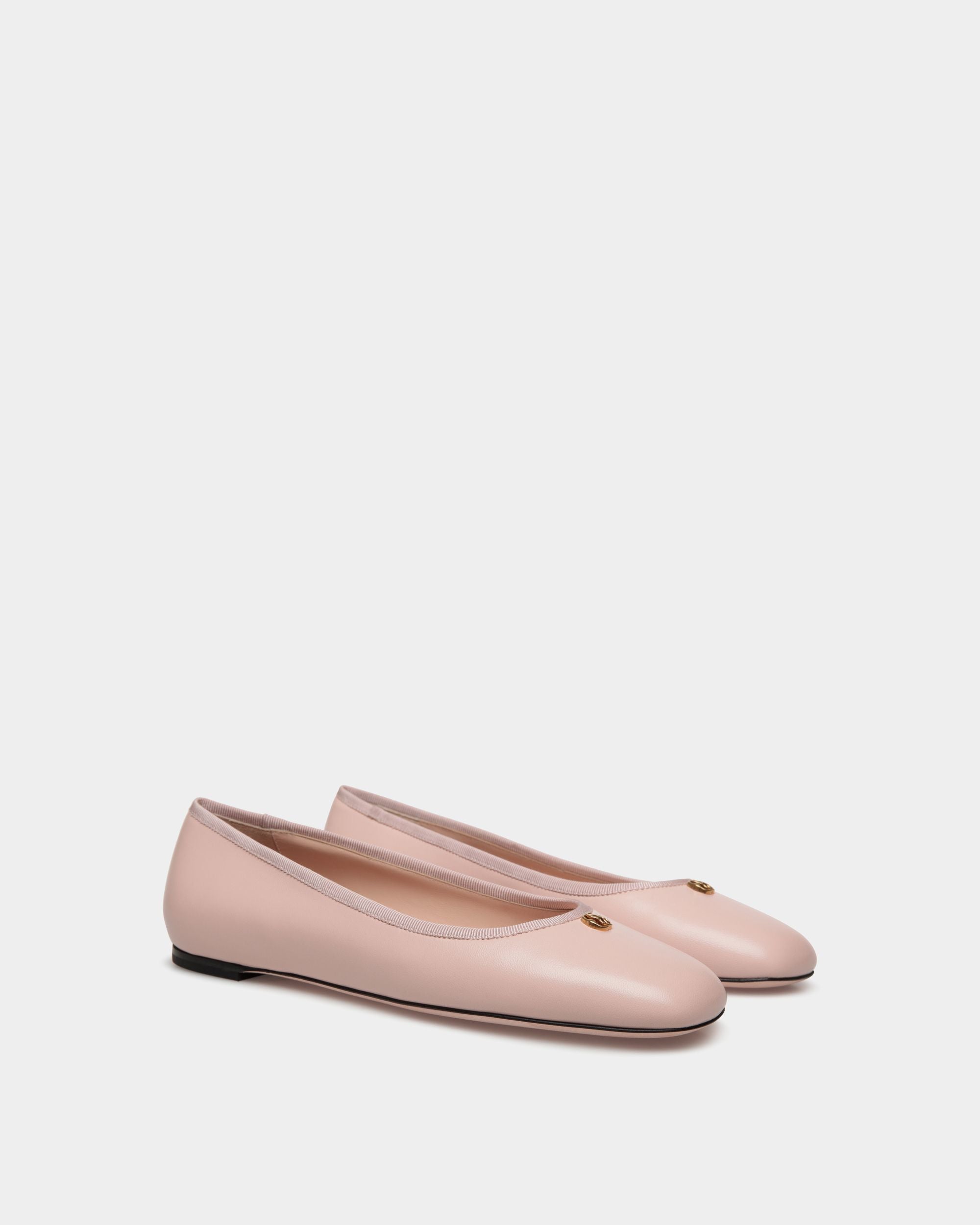 Ballyrina Ballerina Aus Nappaleder In Dusty Petal - Damen - Bally - 02