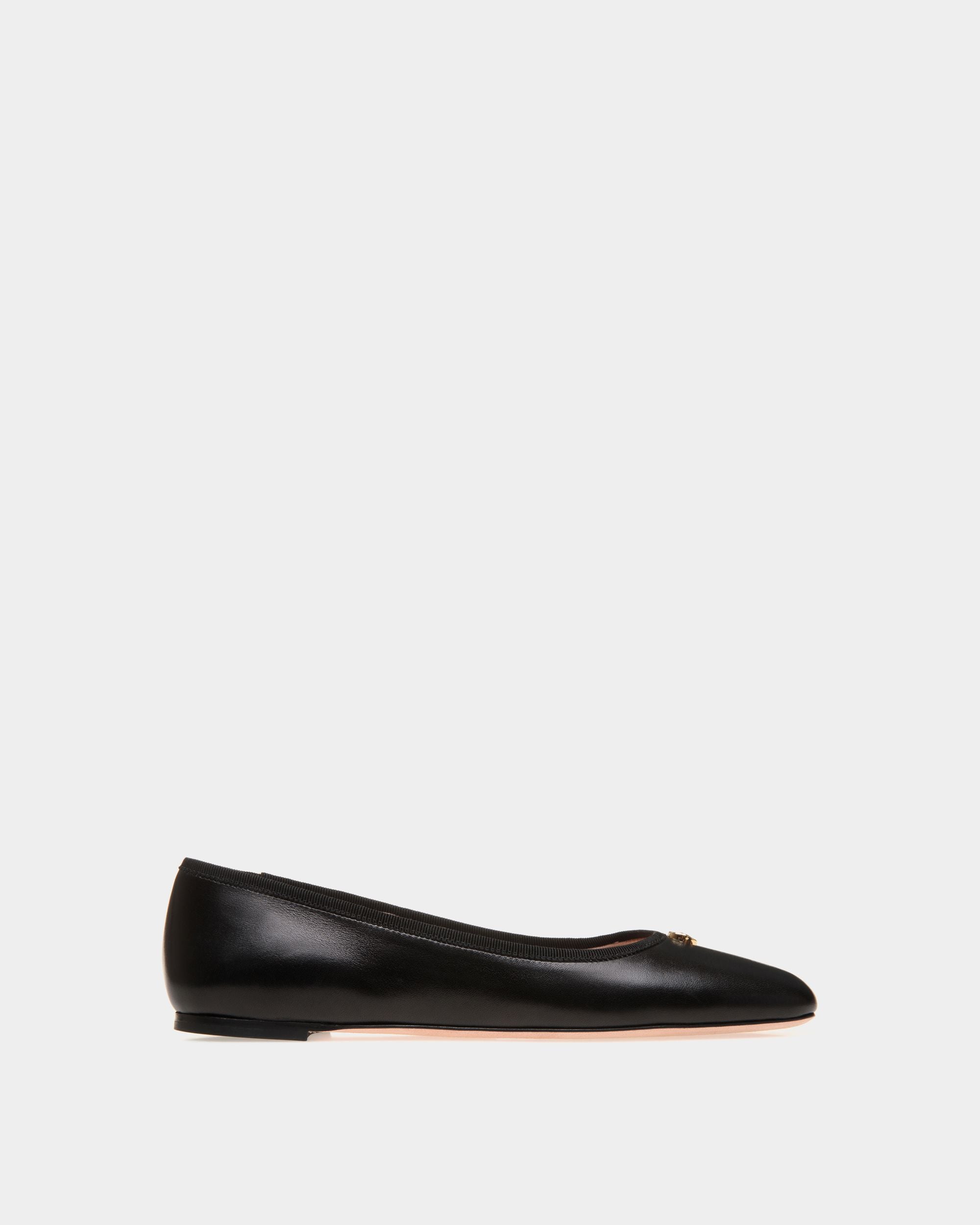 Ballyrina Ballerina Aus Nappaleder In Schwarz - Damen - Bally - 01