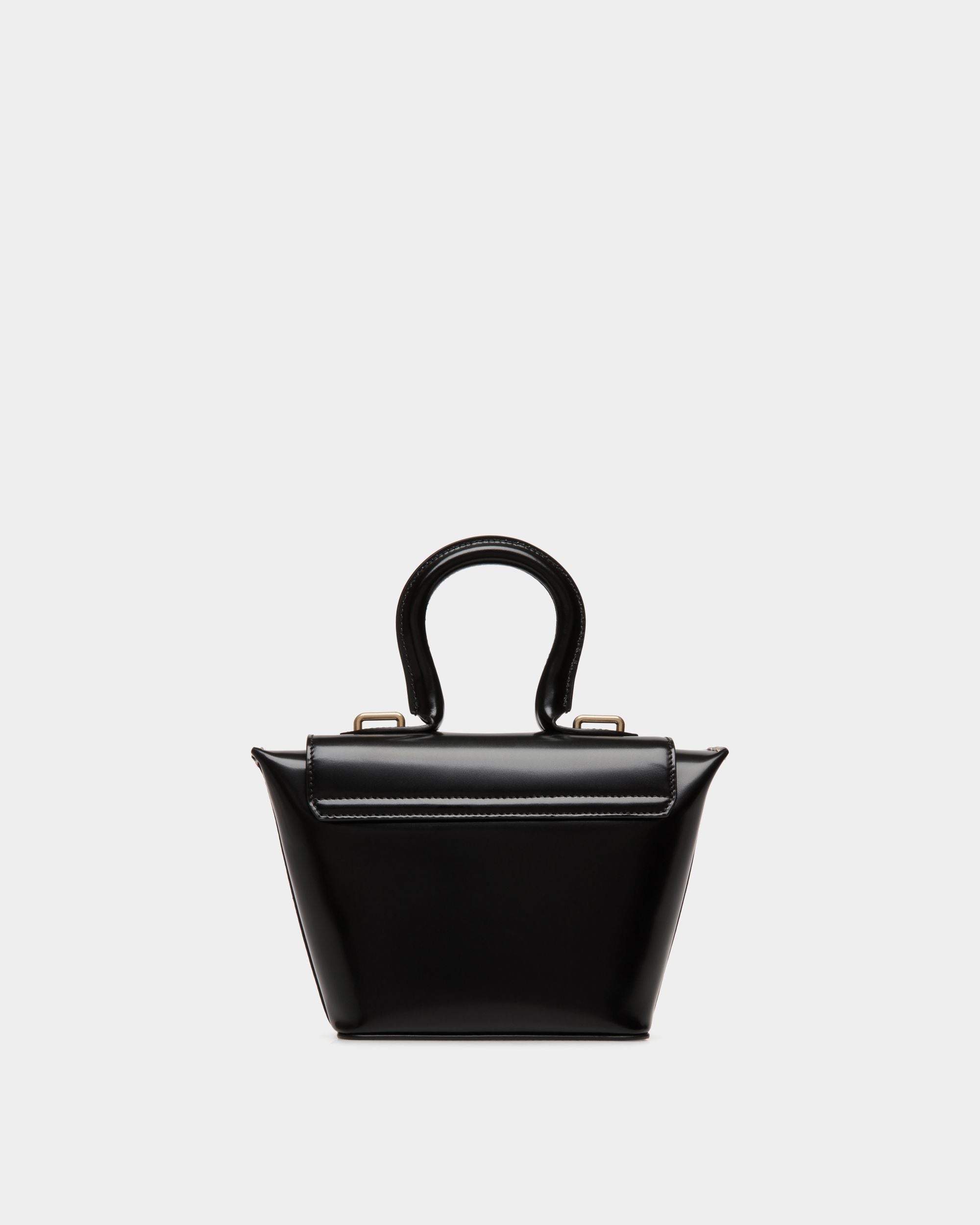 Belle Minibag In Black Brushed Leather - Damen - Bally - 02