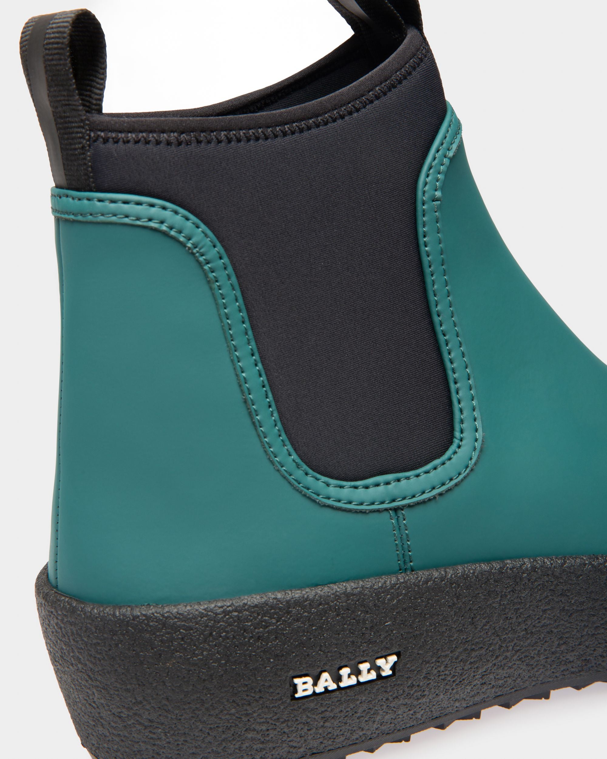 Gadey Stiefel Aus Leder Und Gummi In Grün - Damen - Bally - 05