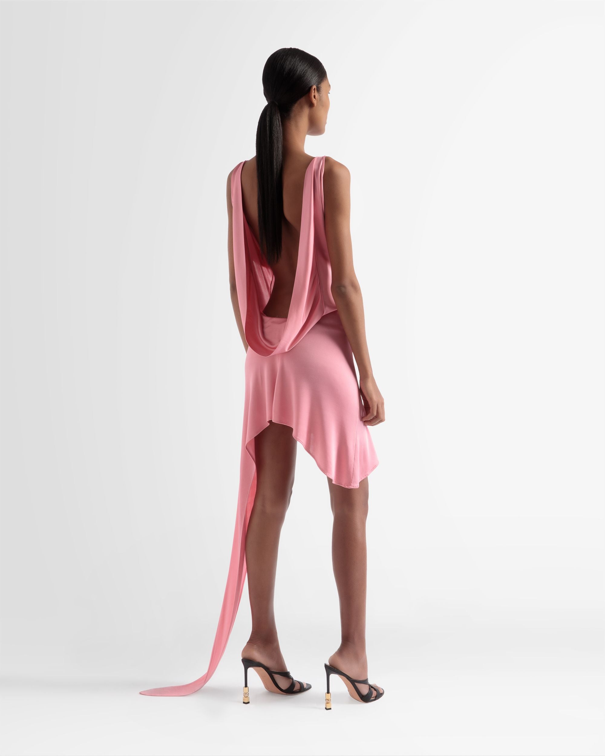 Rückenfreies Kleid In Rosa - Damen - Bally - 05