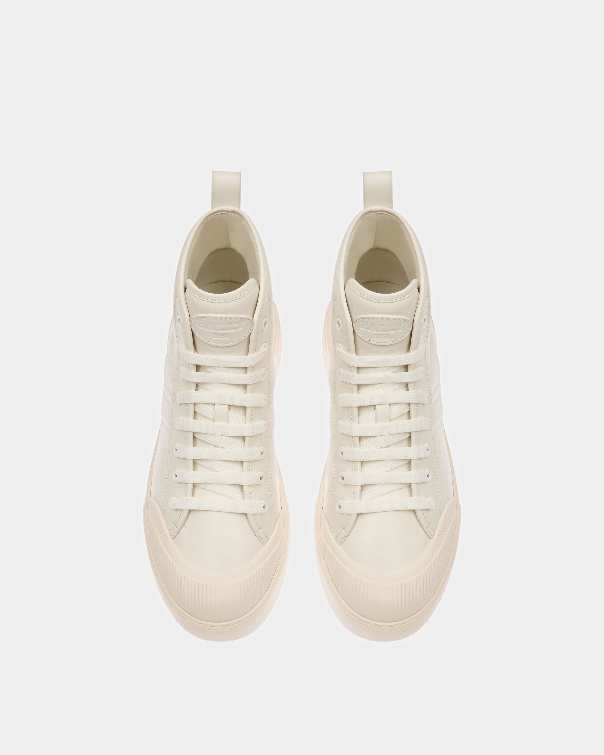 Maren Sneaker In Pelle Bianca - Donna - Bally - 02