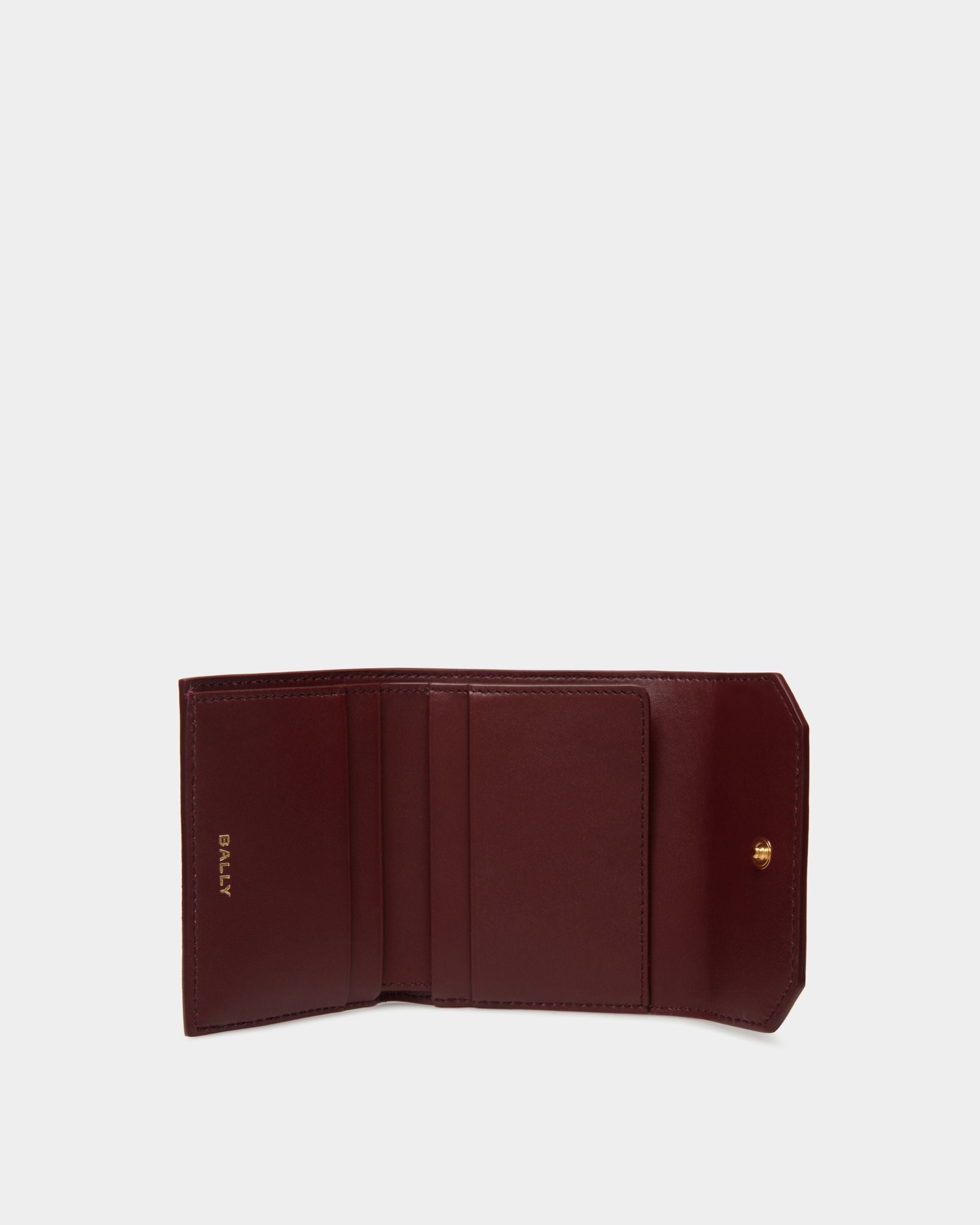 Emblem Wallet in Andorra Leather - Women's - Bally - 03