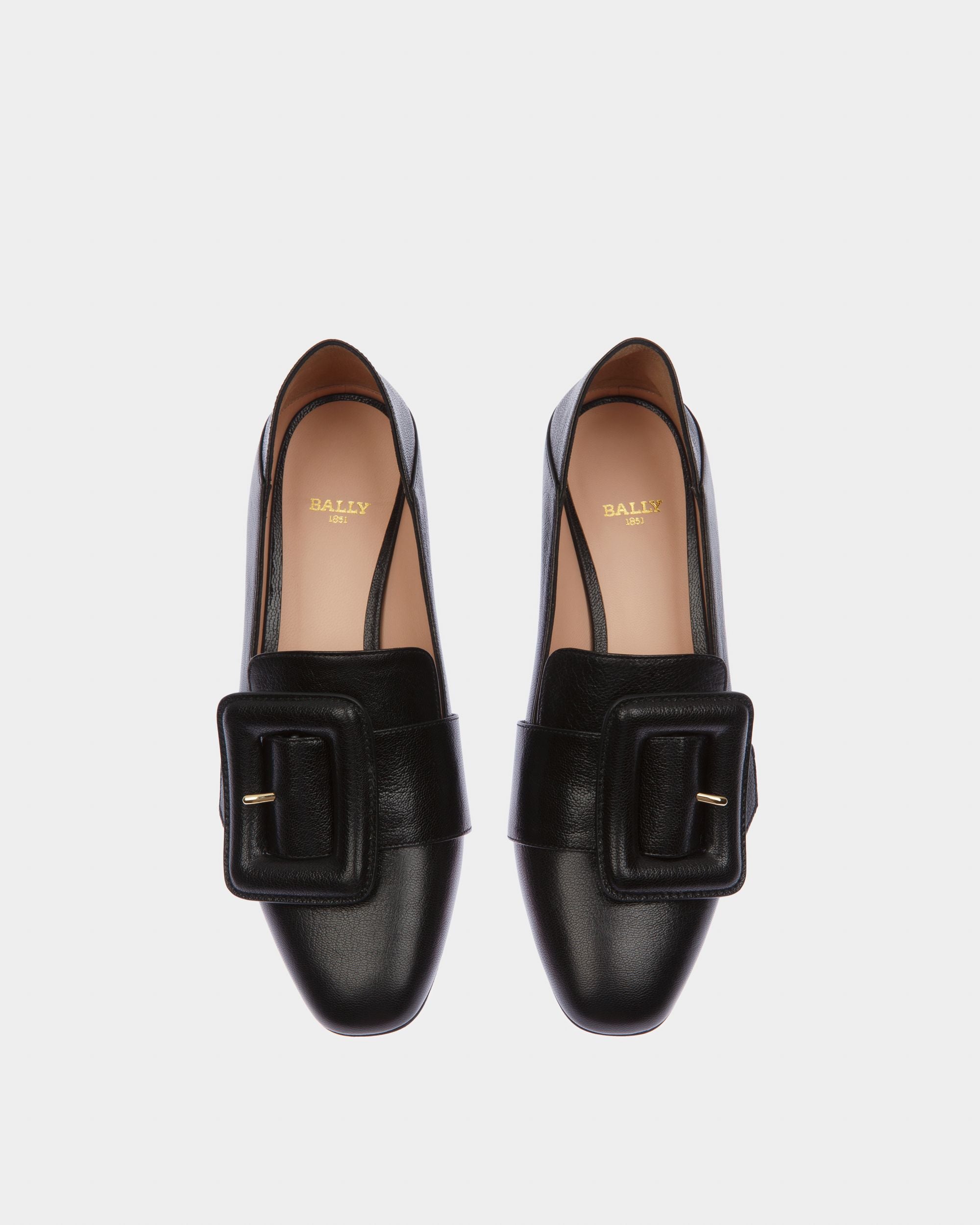 Janelle Leather Pumps In Black - Women's - Bally - 02